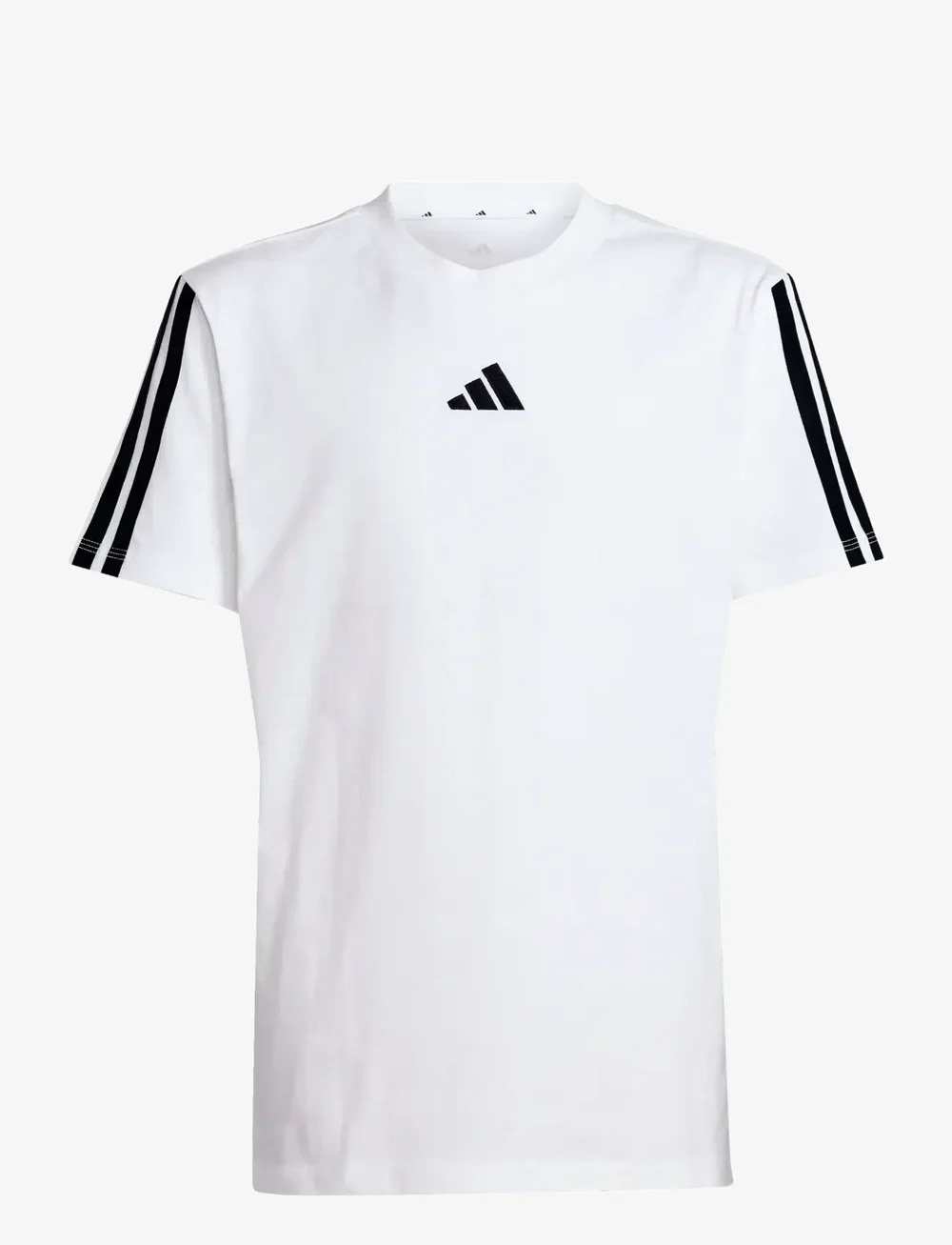 adidas Sportswear - J 3S TEE 160 - lyhythihaiset - white/black - 1