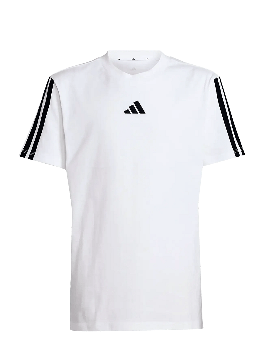 adidas Sportswear - J 3S TEE 160 - sportoberteile - white/black - 1