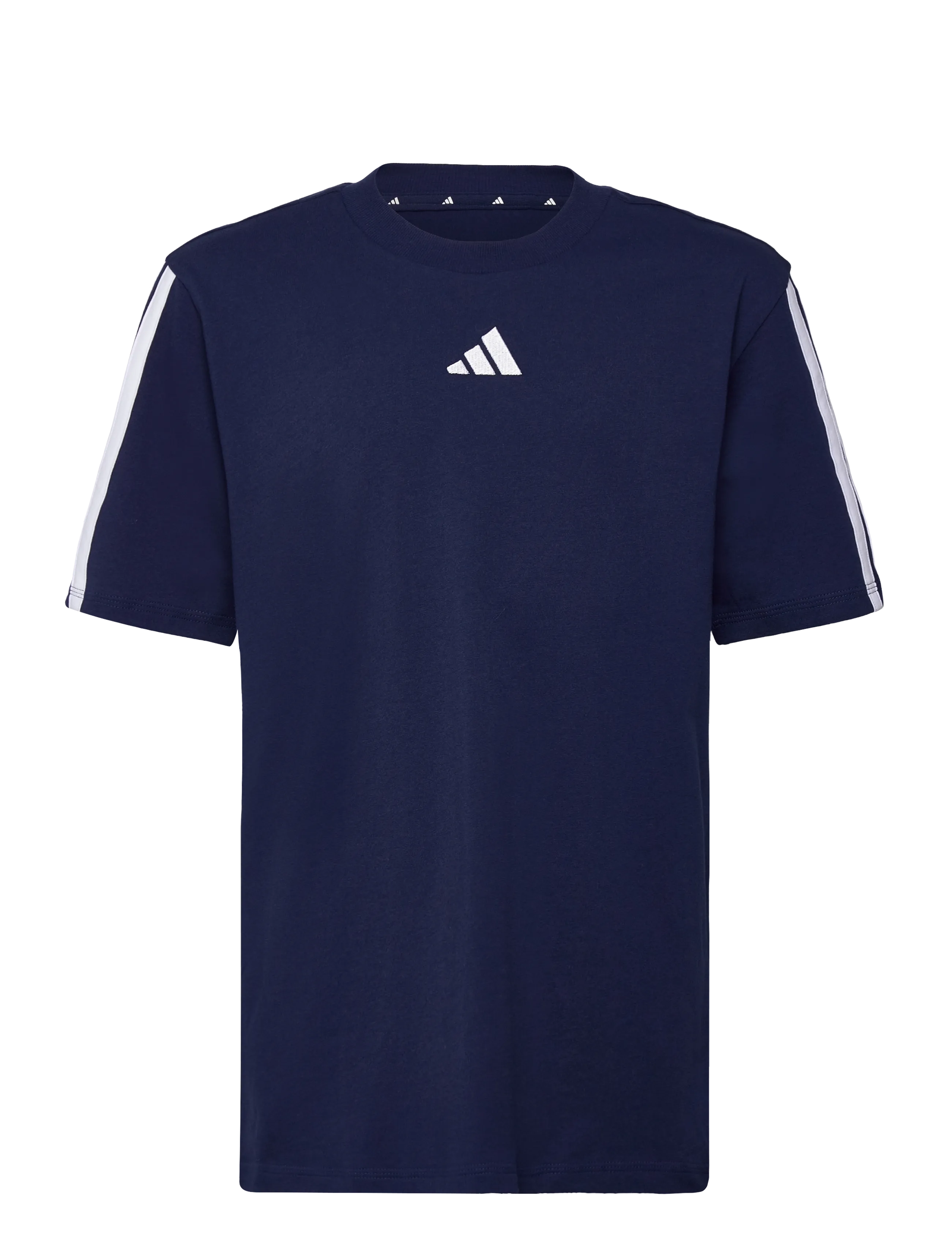 adidas Sportswear J 3S TEE 160 - Riided - DKBLUE/WHITE / navy