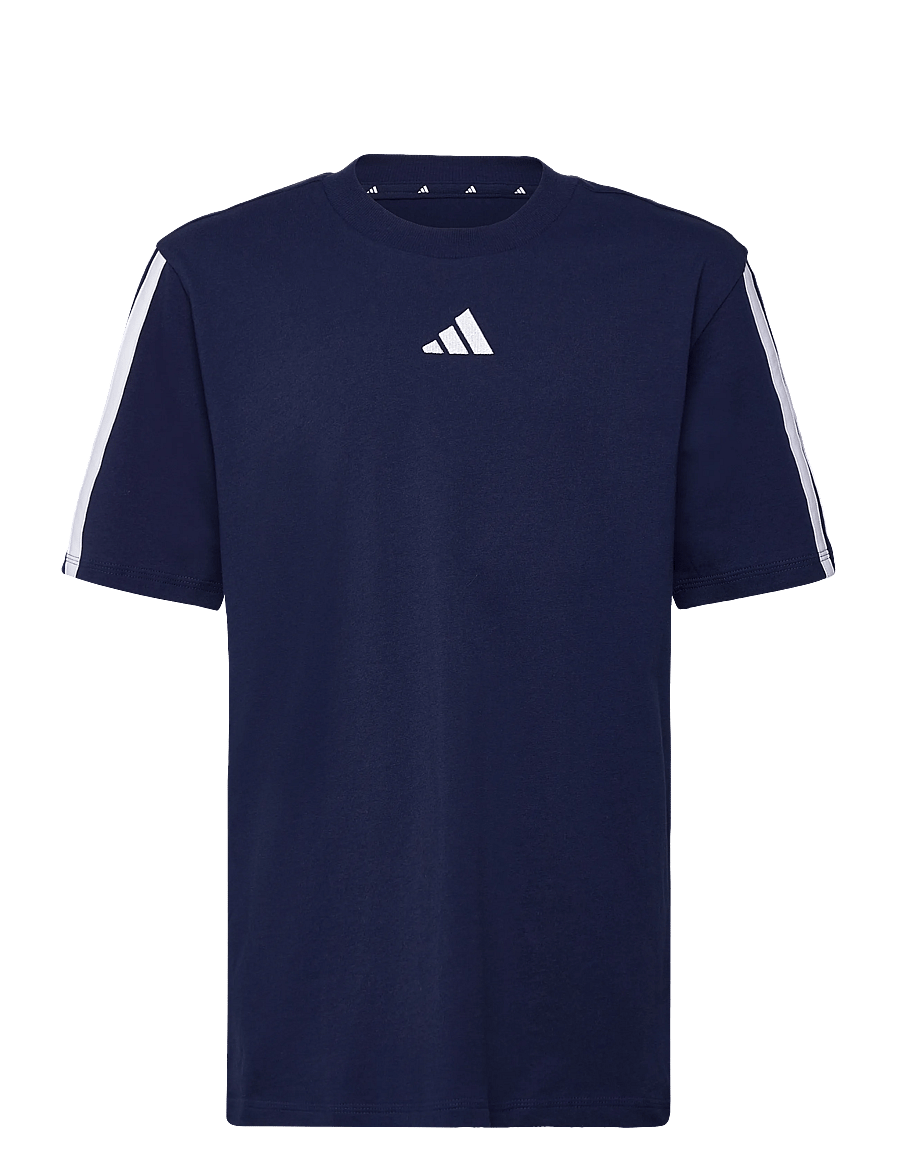 adidas Sportswear - J 3S TEE 160 - sportoberteile - dkblue/white - 1