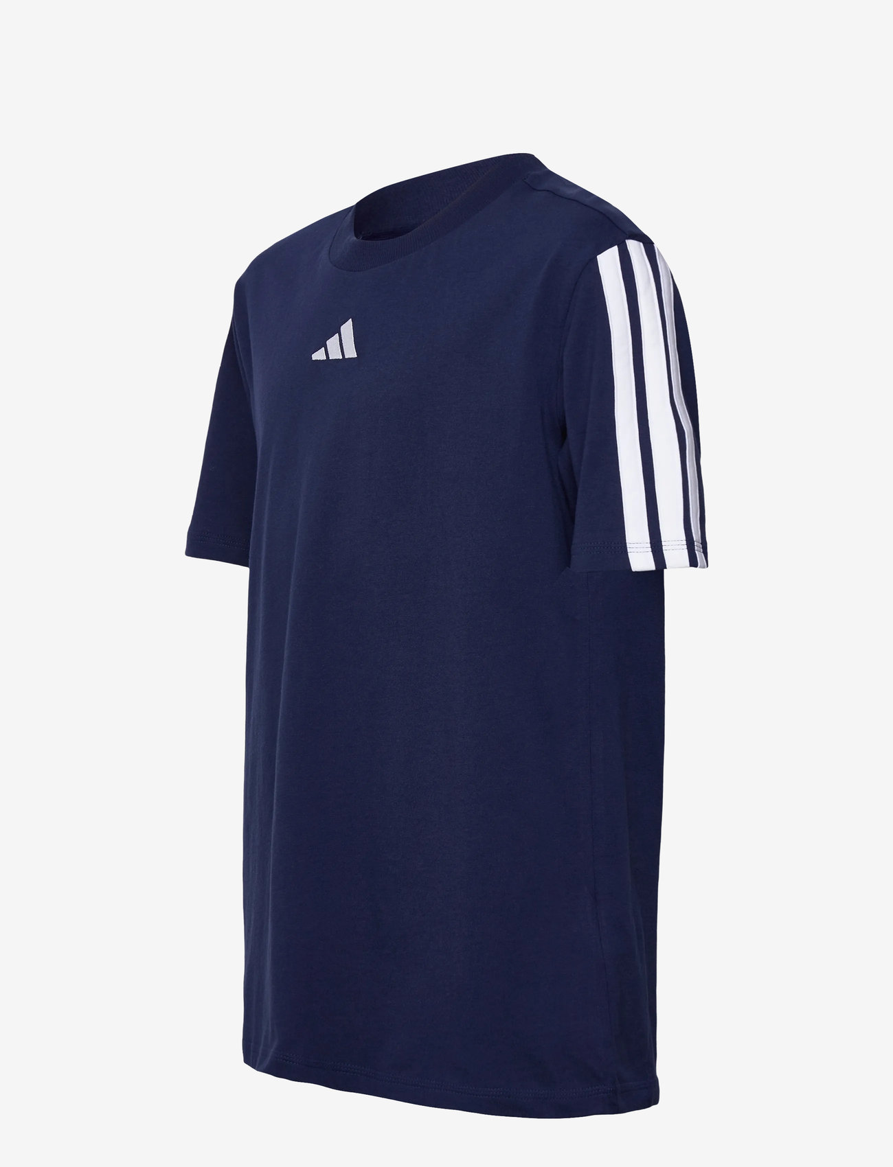 adidas Sportswear - J 3S TEE 160 - sportstoppe - dkblue/white - 3
