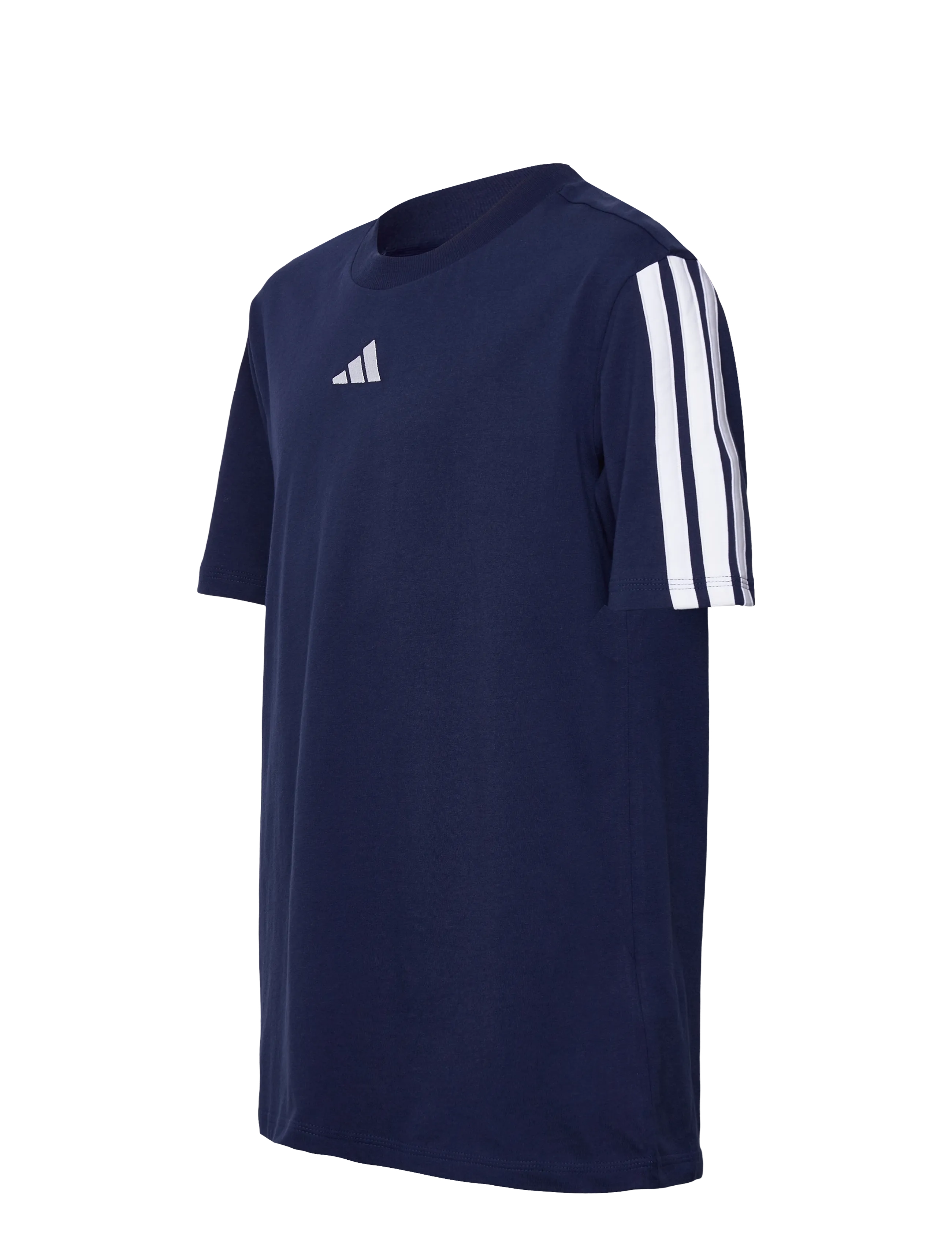 adidas Sportswear - J 3S TEE 160 - sportstoppe - dkblue/white - 3