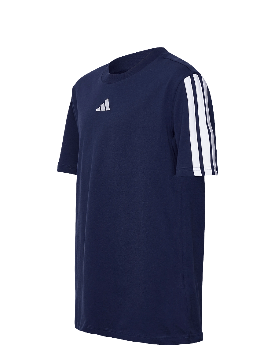 adidas Sportswear - J 3S TEE 160 - sportoberteile - dkblue/white - 3