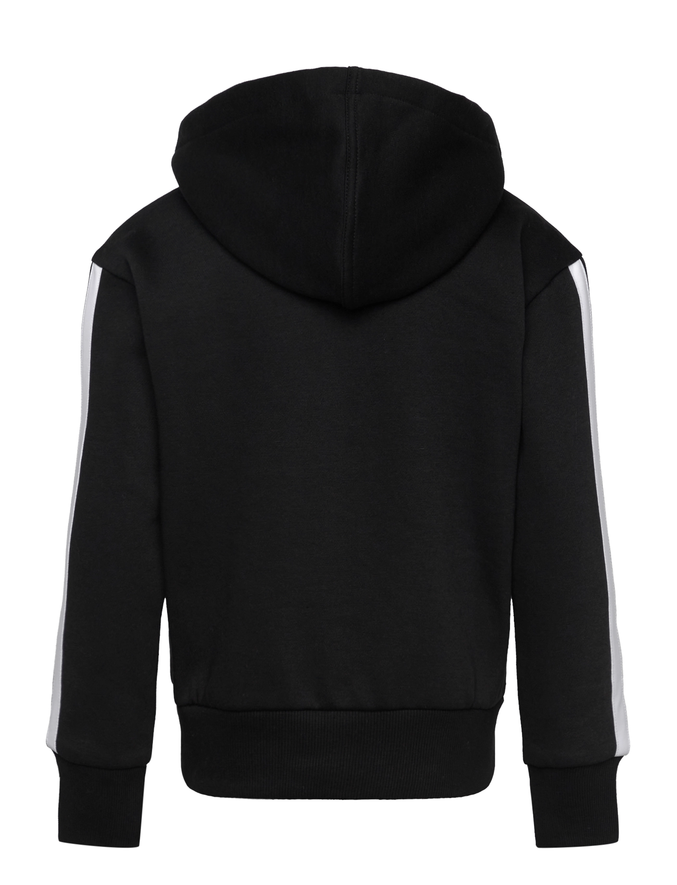 adidas Sportswear - J 3S FL FZ HD - hættetrøjer - black/white - 2