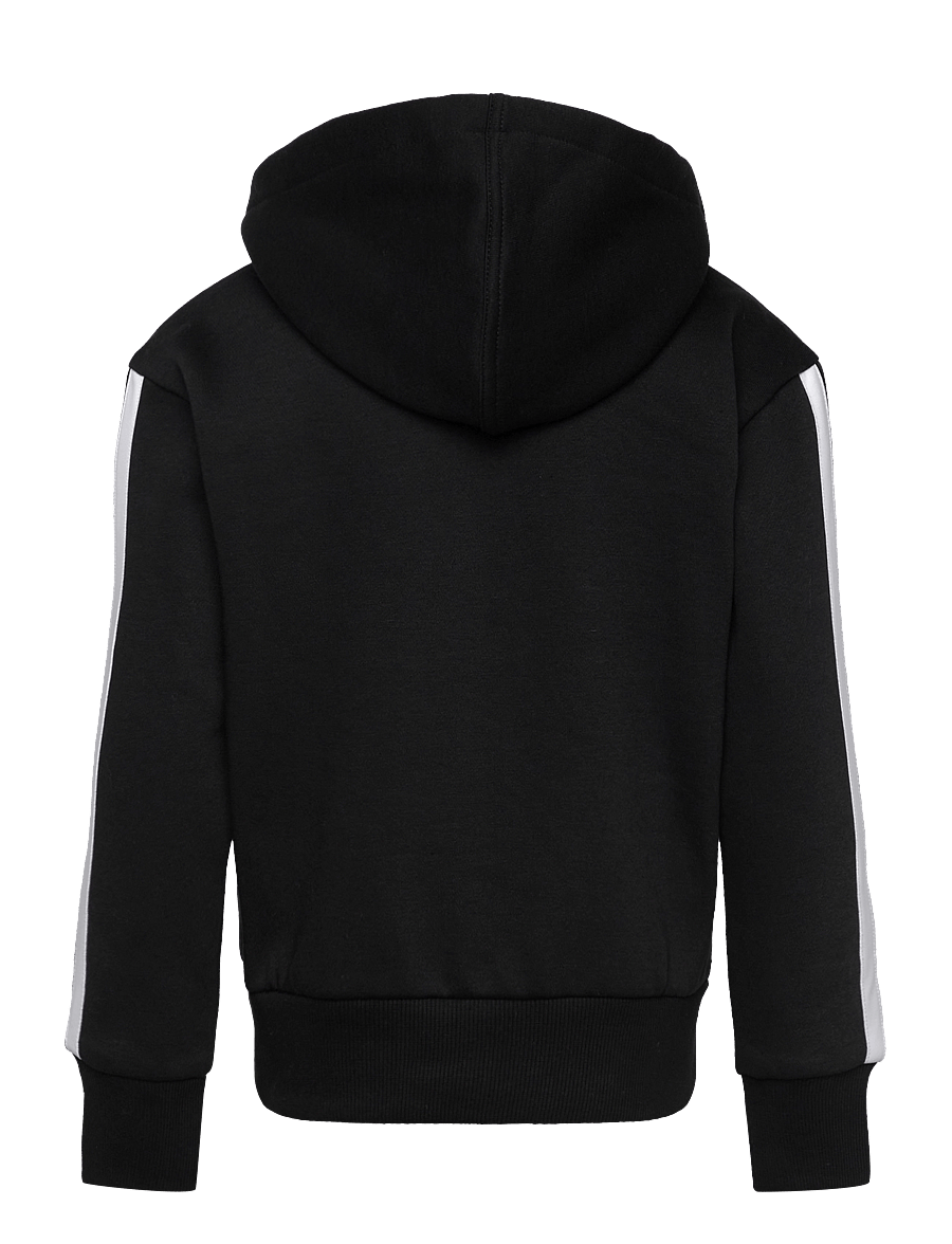 adidas Sportswear - J 3S FL FZ HD - hættetrøjer - black/white - 2