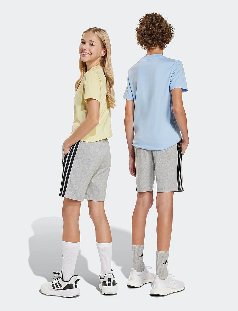 adidas Sportswear - J 3S KN SH 210 - sweatshorts - mgreyh/black - 5