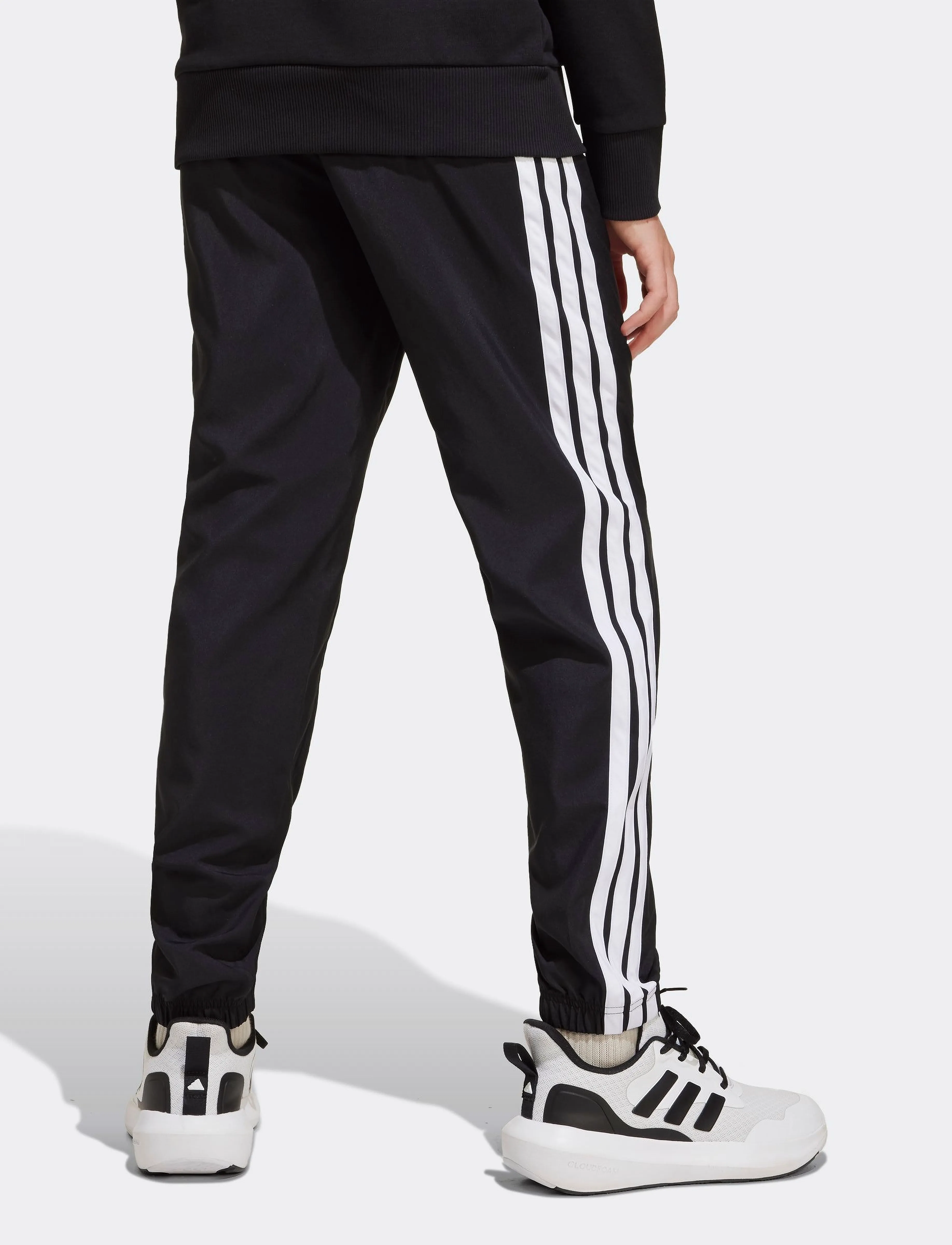 adidas Sportswear - J 3S WV  PT - sportines kelnaites - black/white - 4