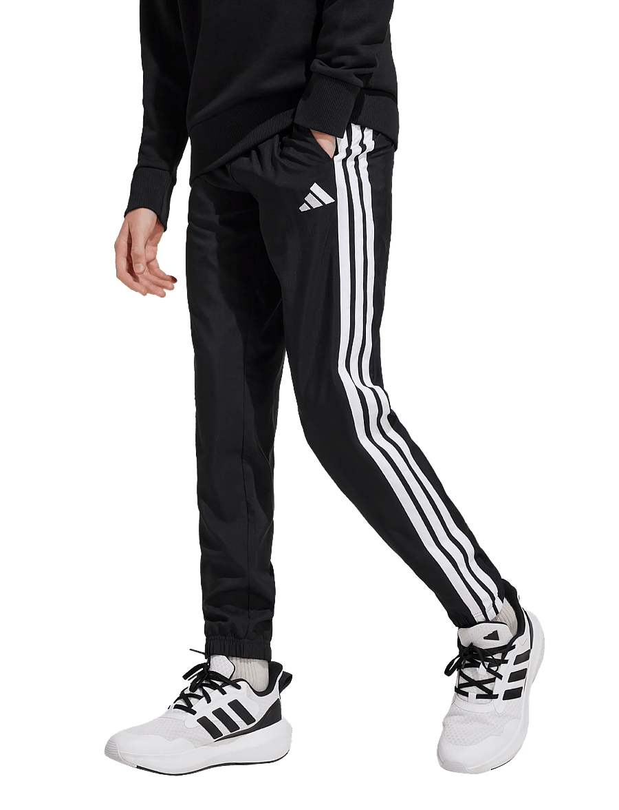 adidas Sportswear - J 3S WV PT - träningsbyxor - black/white - 4