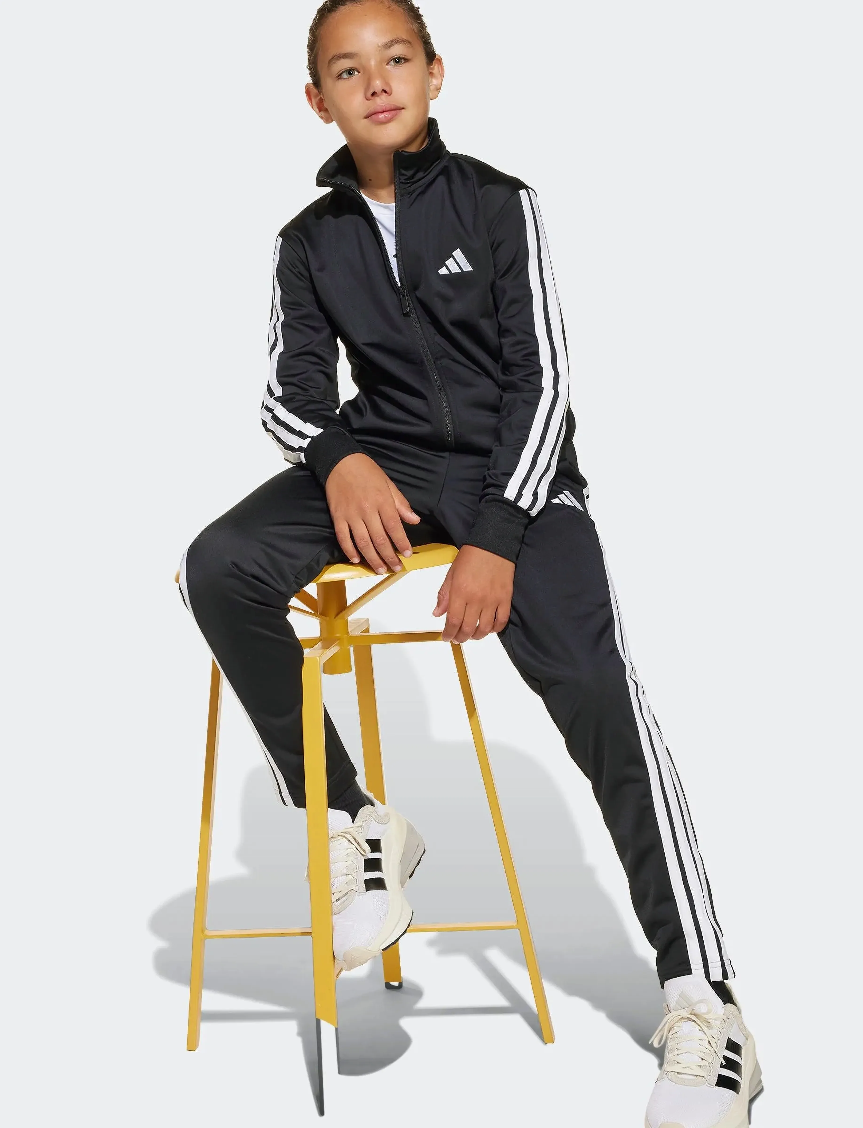 adidas Sportswear J 3S TR TS 205 - Sets - BLACK/WHITE / black