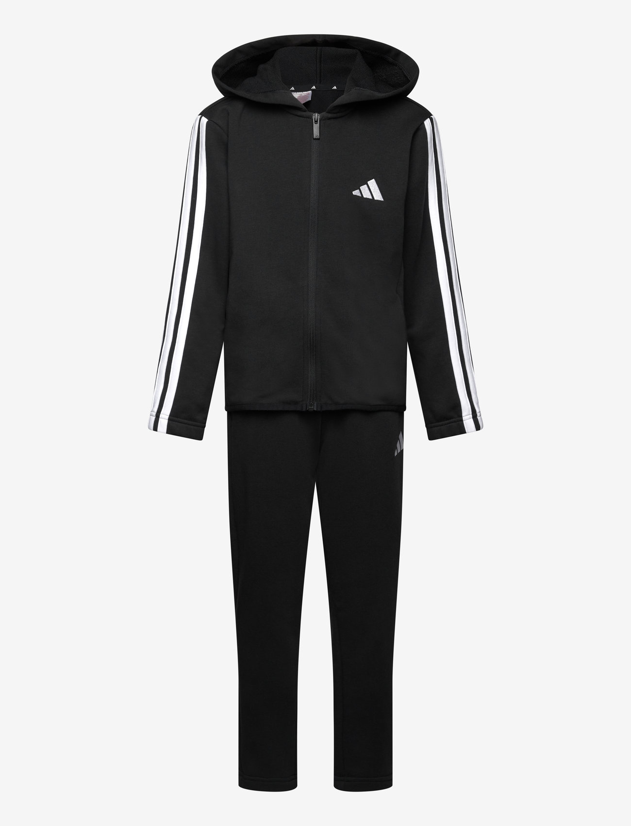 adidas Sportswear - J 3S FT TS 220 - trainingsanzug - black/white - 1