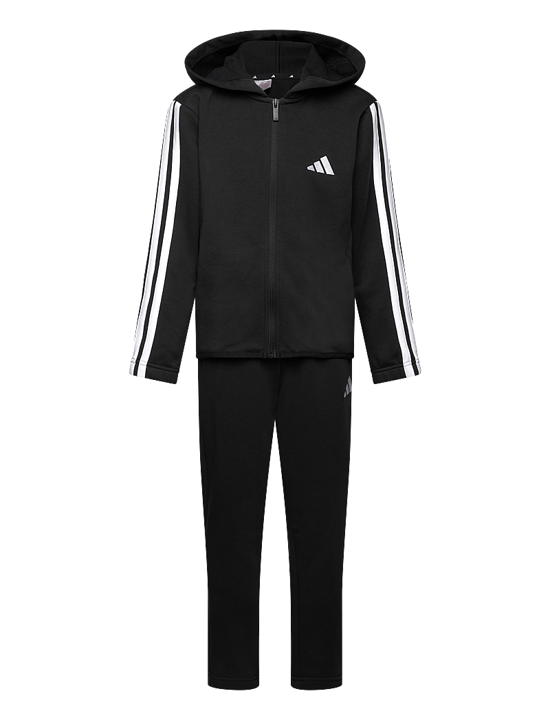adidas Sportswear - J 3S FT TS 220 - treniņtērpi un divdaļīgi komplekti - black/white - 1