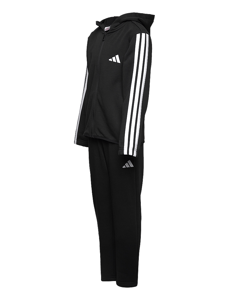 adidas Sportswear - J 3S FT TS 220 - treniņtērpi un divdaļīgi komplekti - black/white - 3