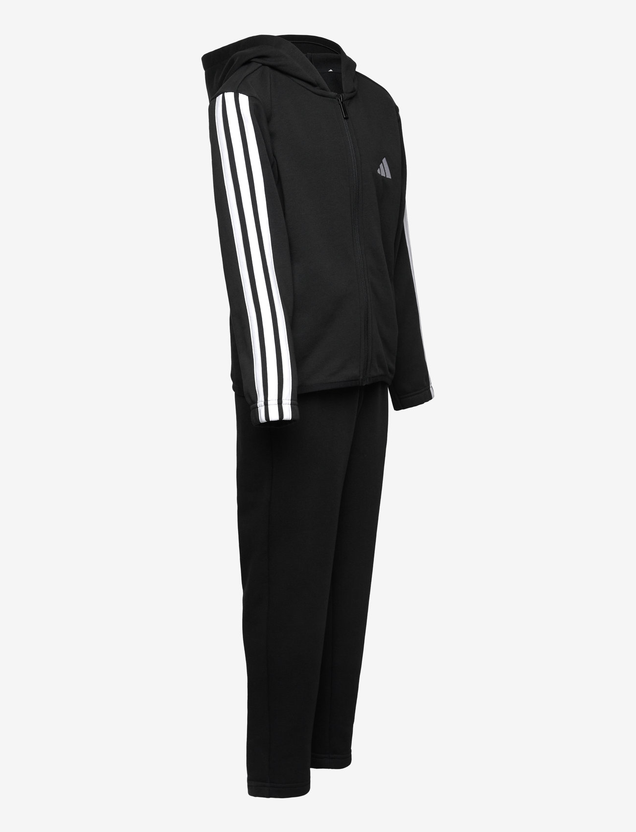 adidas Sportswear - J 3S FT TS 220 - trainingsanzug - black/white - 4