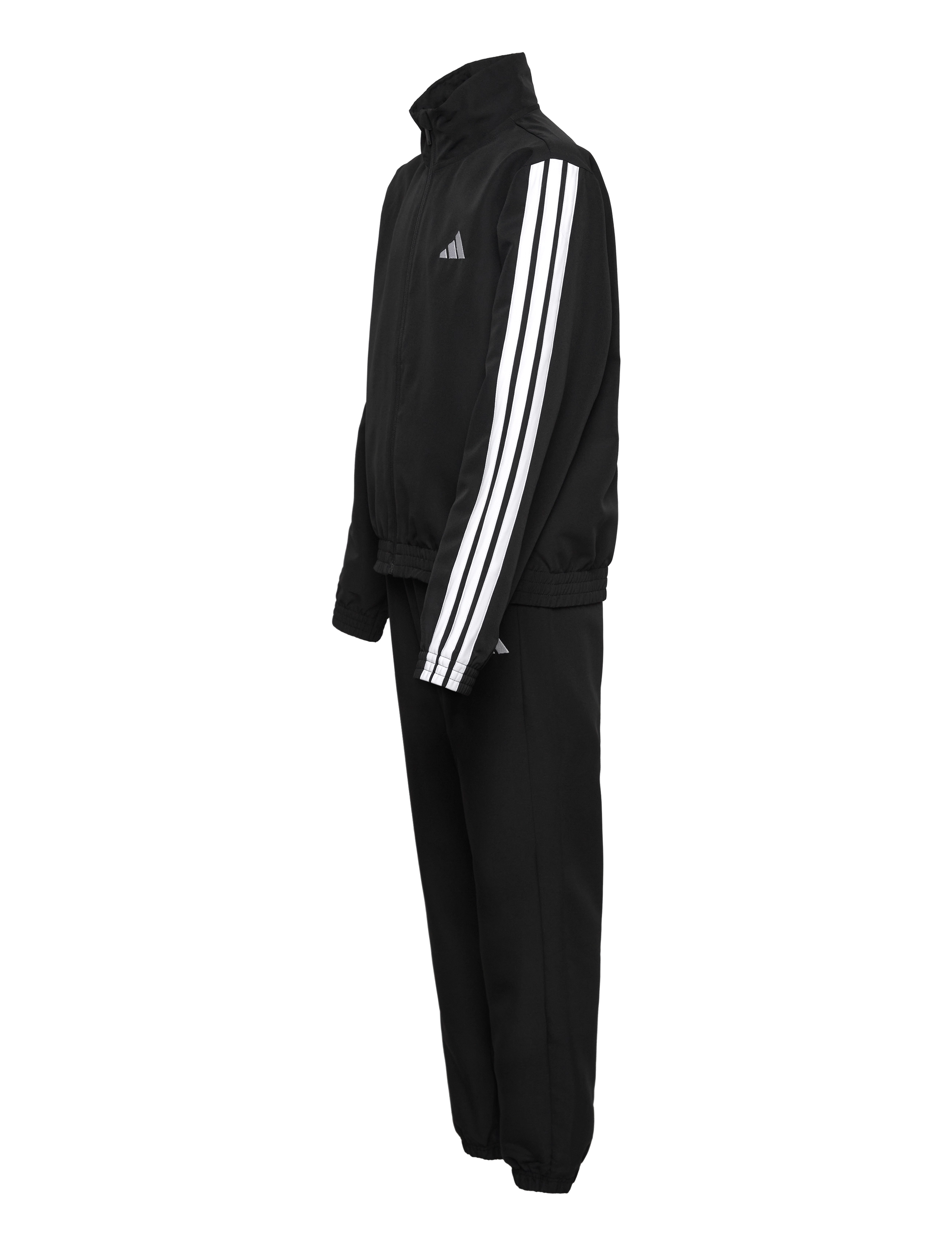 adidas Sportswear - J 3S WV TS - trainingsanzug - black/white - 3