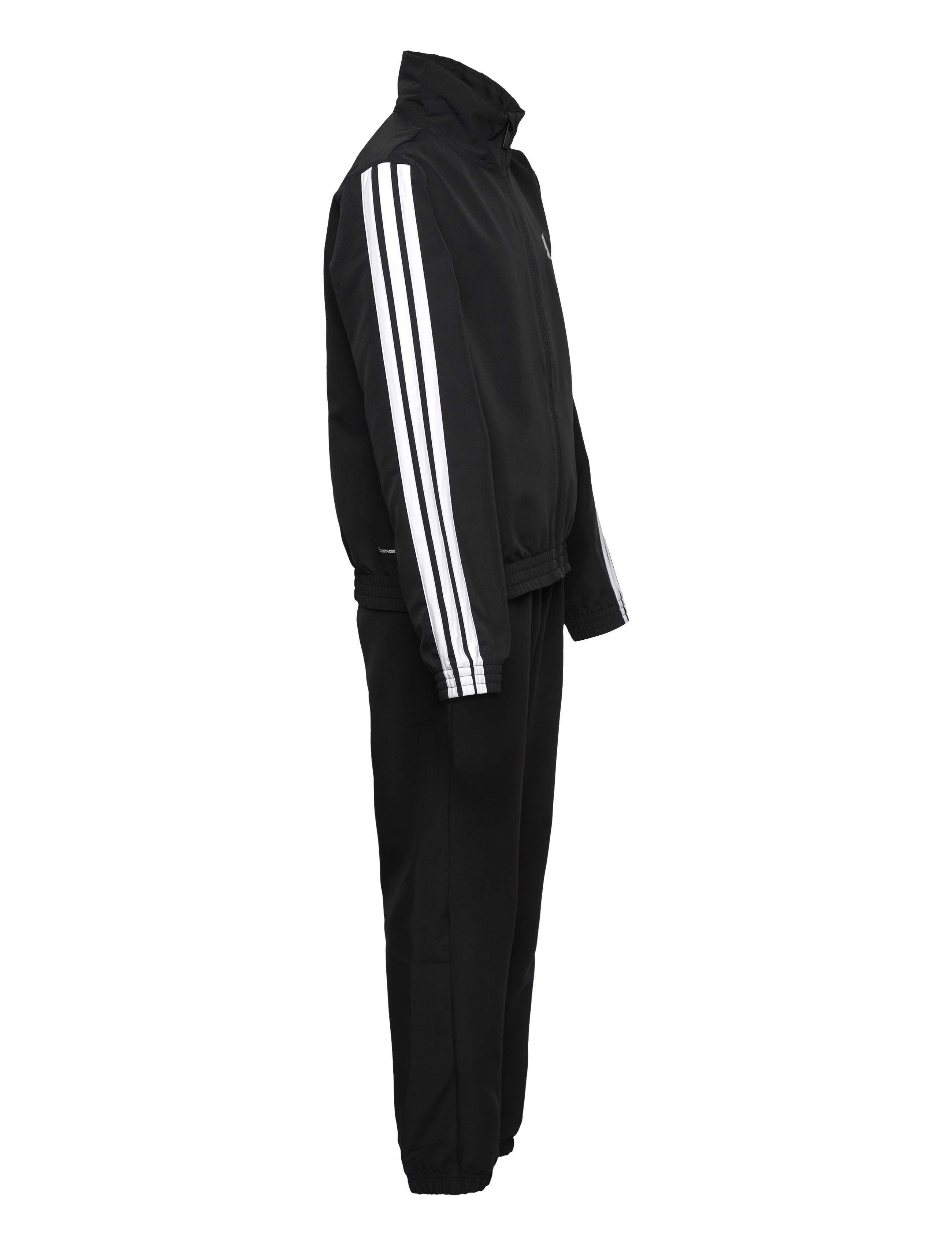 adidas Sportswear - J 3S WV TS - trainingsanzug - black/white - 5