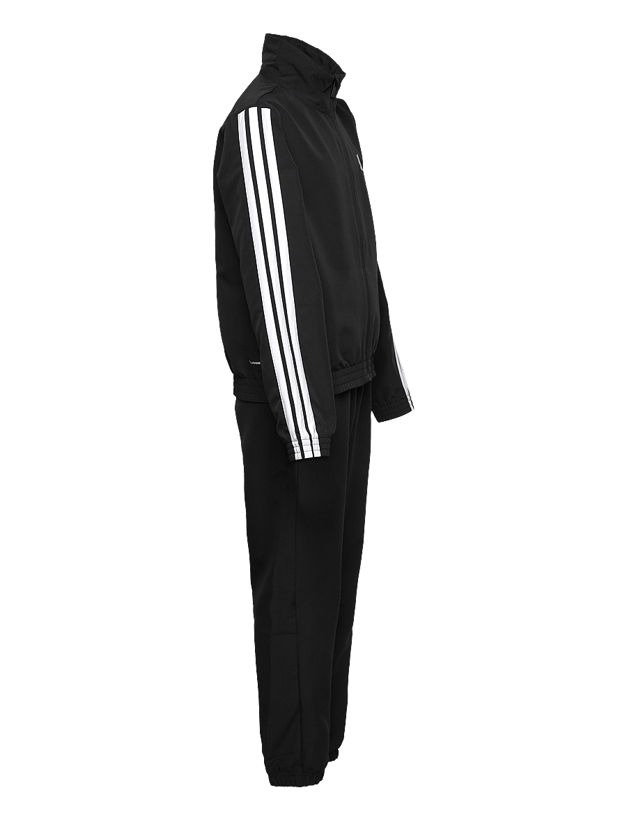 adidas Sportswear - J 3S WV TS - trainingsanzug - black/white - 5