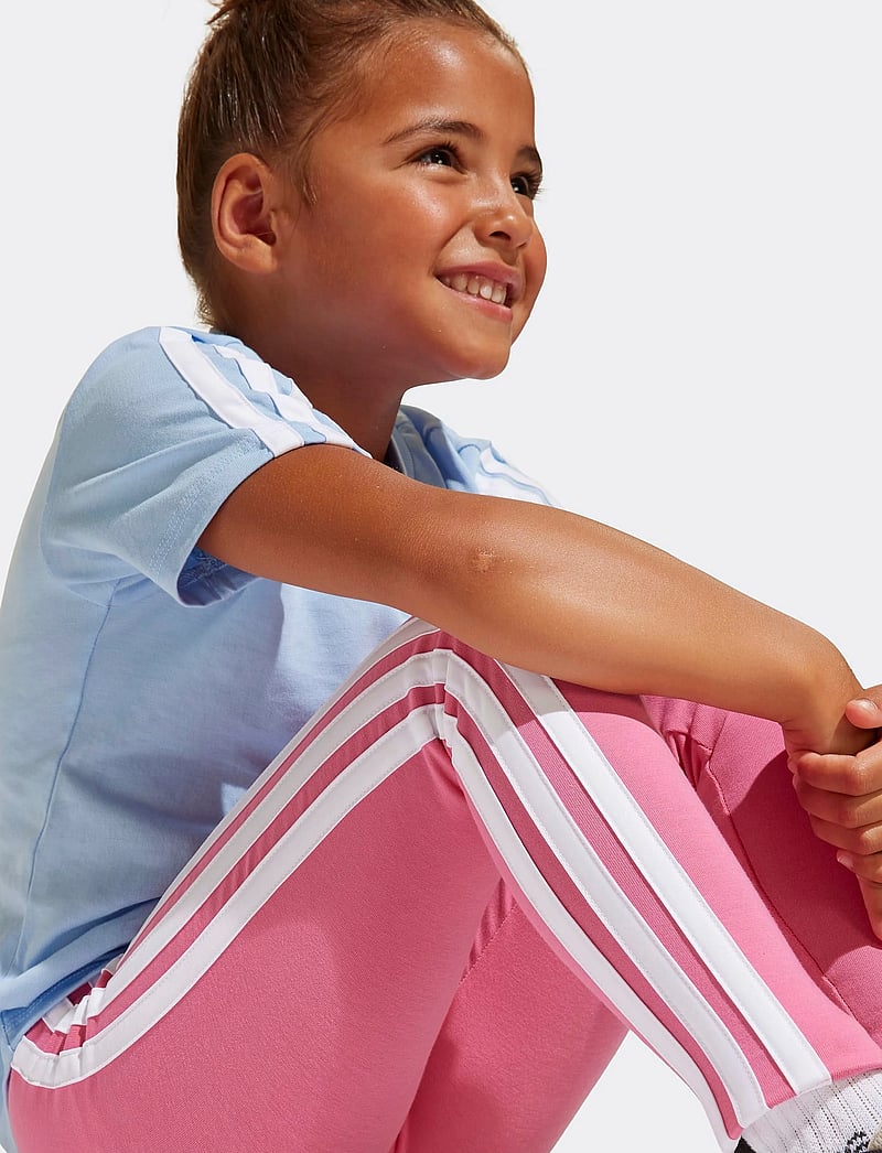 adidas Sportswear - LG 3S LEG 230 - legingi - pnkfus/white - 3