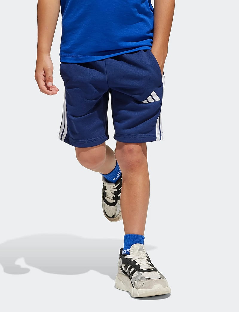 adidas Sportswear - LK 3S FT SH 220 - sporta šorti - dkblue/white - 0