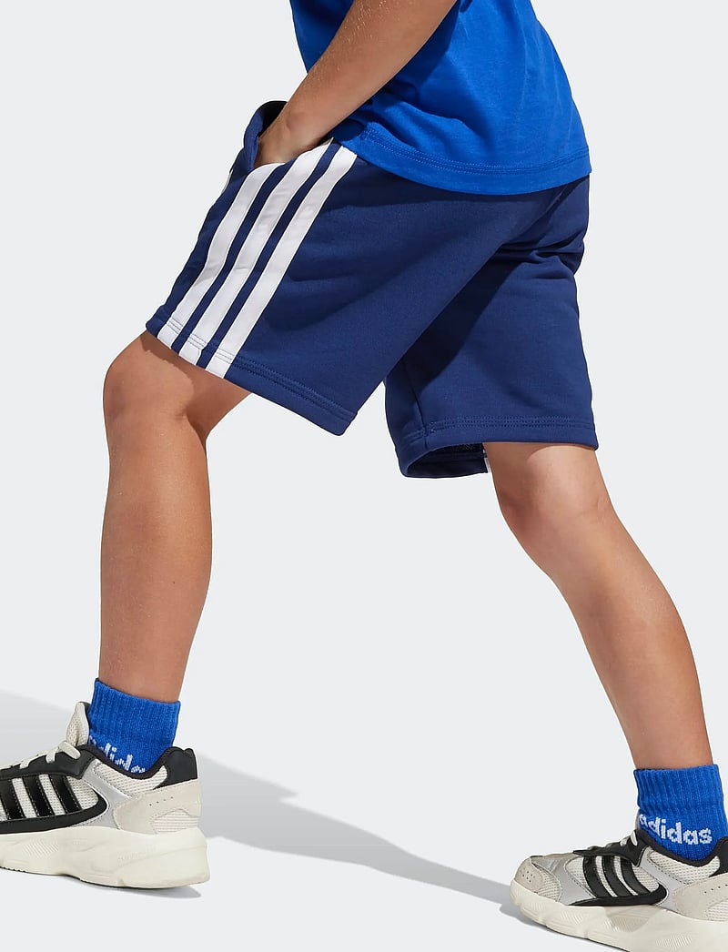 adidas Sportswear - LK 3S FT SH 220 - sporta šorti - dkblue/white - 5