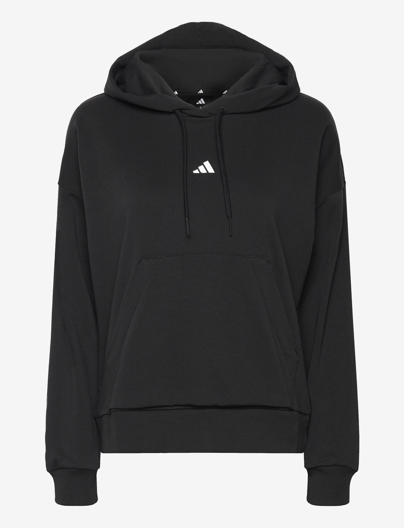 adidas Sportswear - W SL FT HD - džemperiai su gobtuvu - black/white - 1