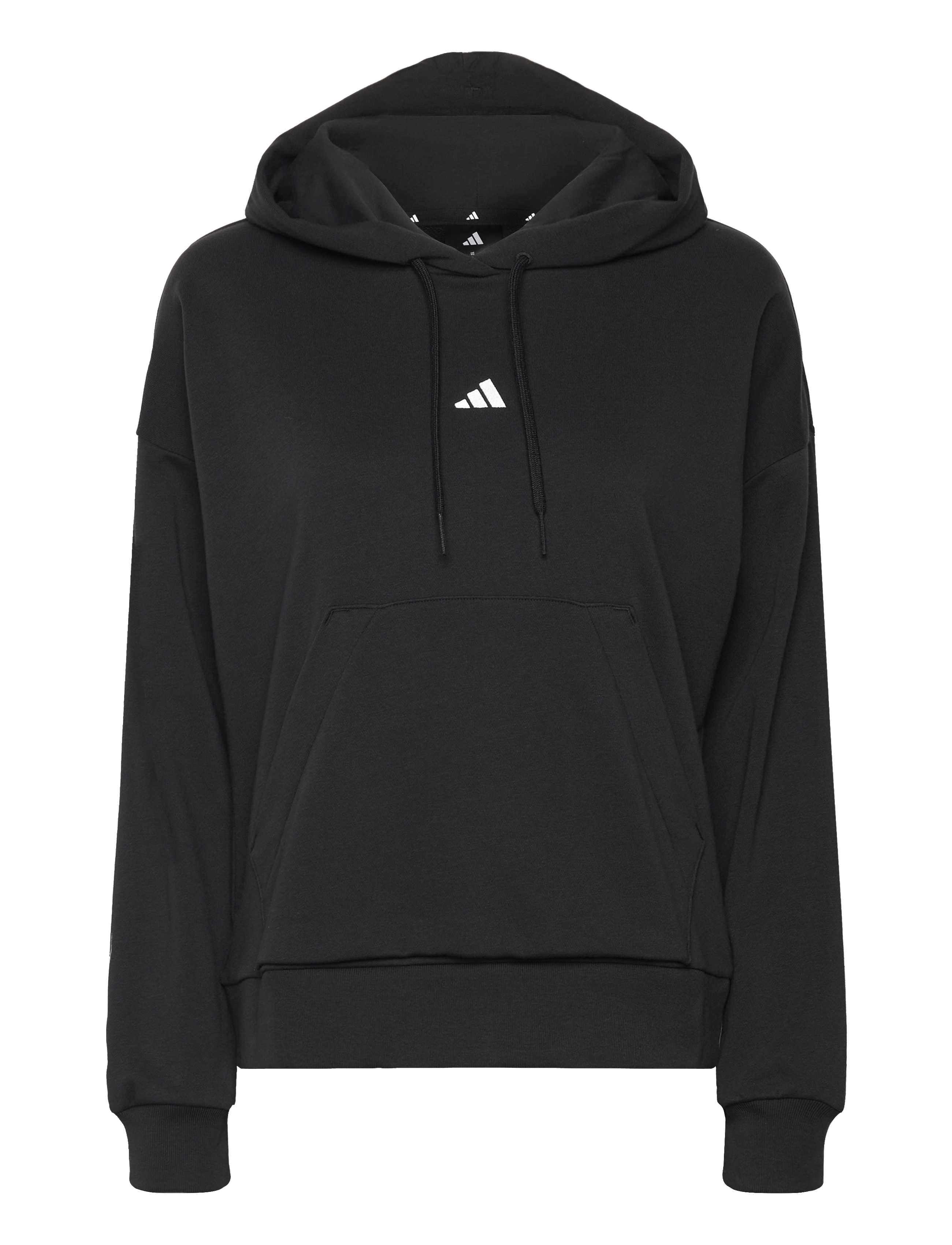 adidas Sportswear - W SL FT HD - hættetrøjer - black/white - 1
