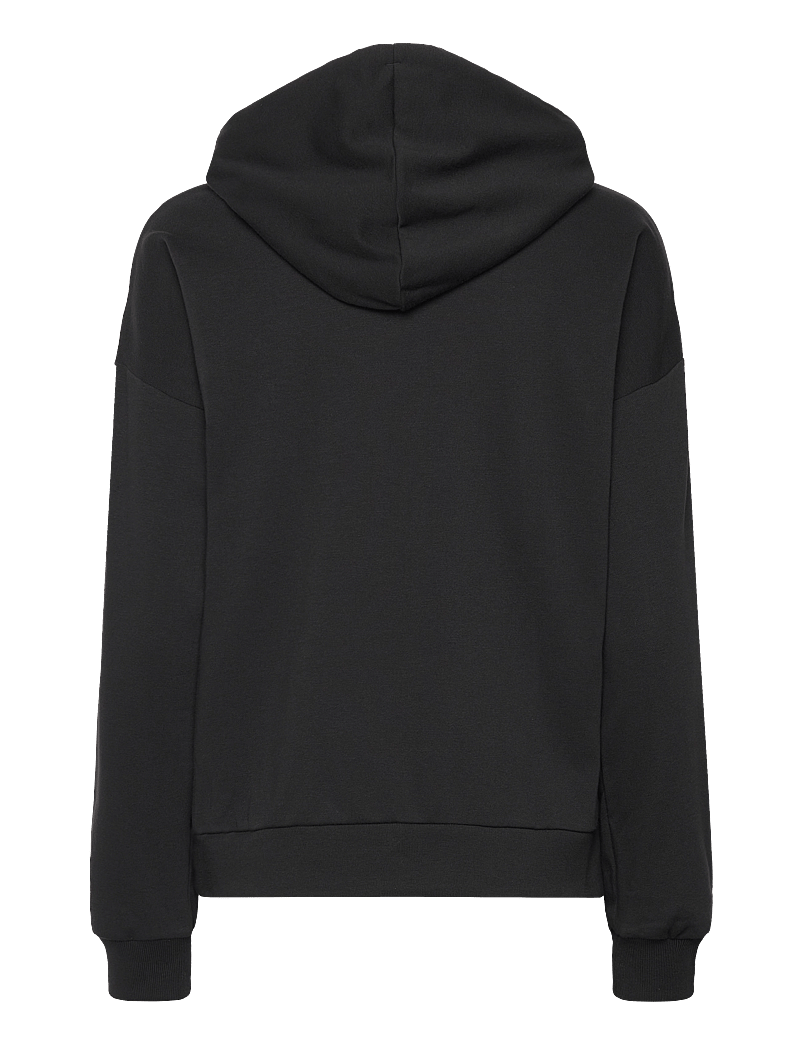 adidas Sportswear - W SL FT HD - džemperiai su gobtuvu - black/white - 2