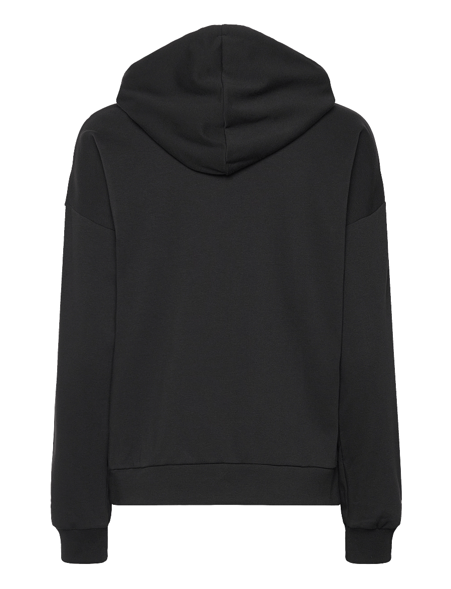adidas Sportswear - W SL FT HD - hættetrøjer - black/white - 2
