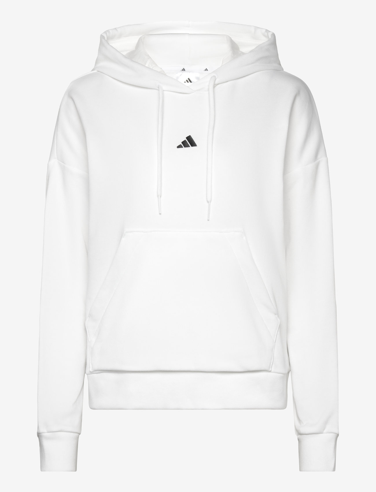 adidas Sportswear - W SL FT HD - hættetrøjer - white/black - 1
