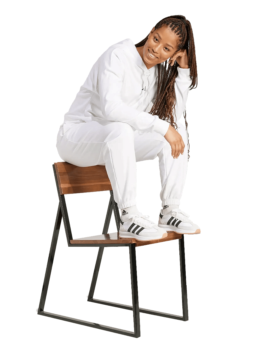 adidas Sportswear - W SL FT HD - kapuzenpullover - white/black - 0