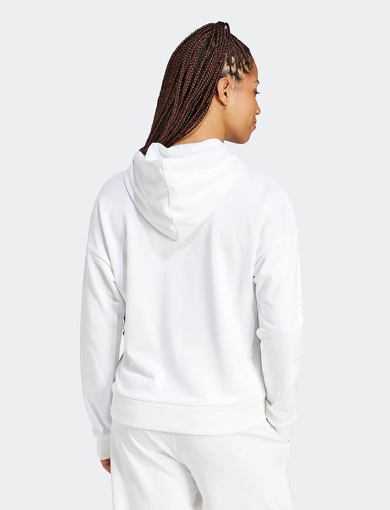 adidas Sportswear - W SL FT HD - kapuutsiga dressipluusid - white/black - 4