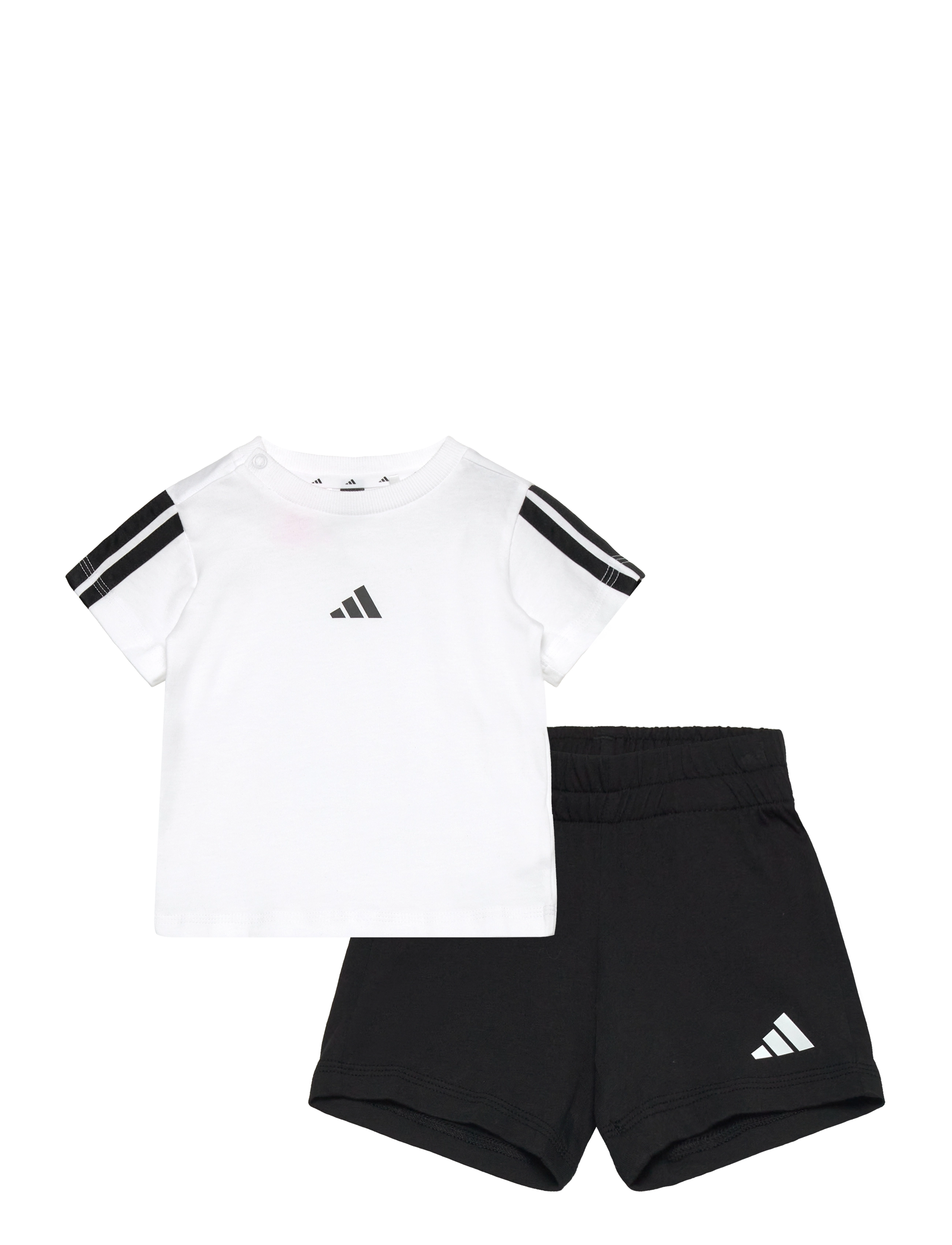 adidas Sportswear I 3S T-SET 160 - 4 for 3 - WHITE/BLACK / black