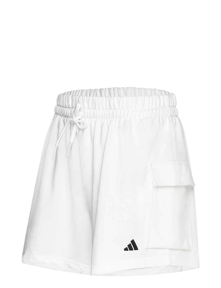 adidas Sportswear - W SL FT SHO - ikdienas šorti - white/black - 3