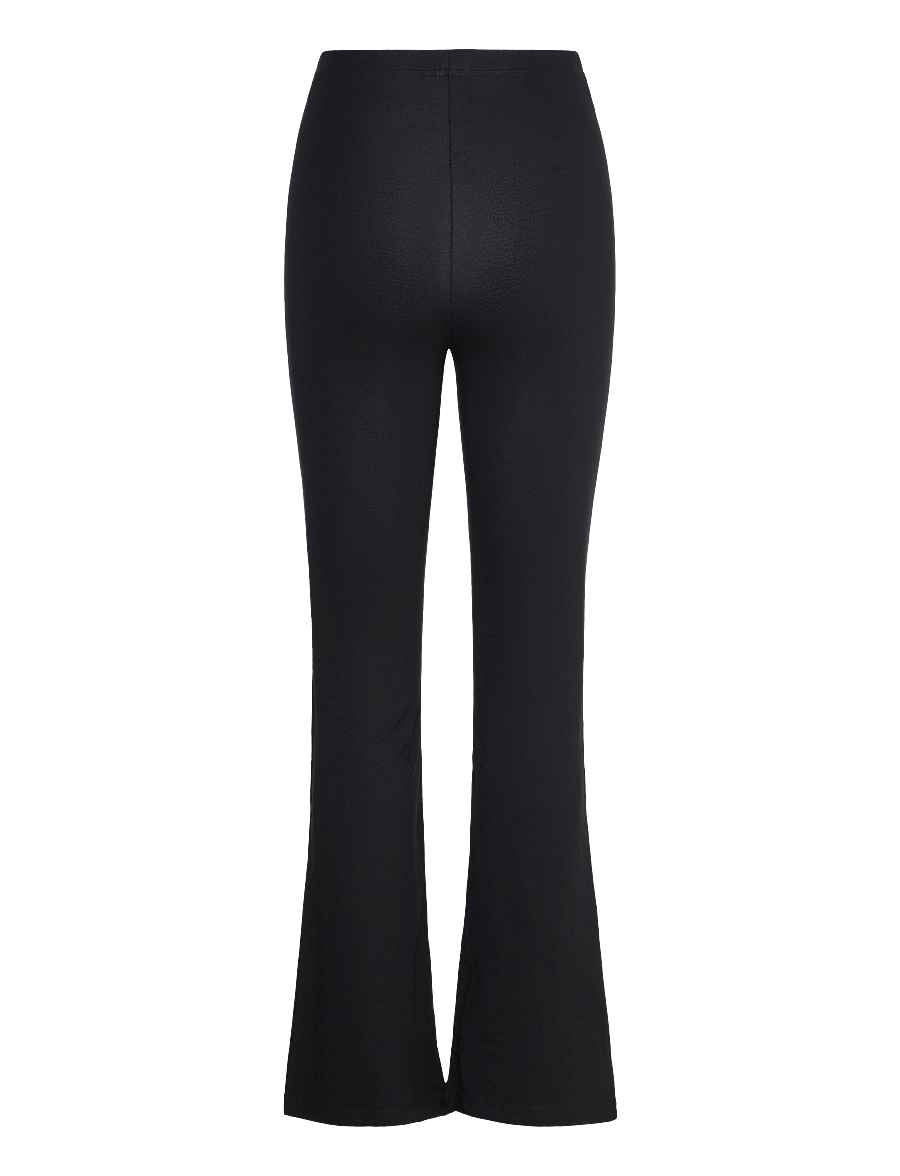 adidas Sportswear - W SL SJ FLARLEG - trainingstights - black/white - 2