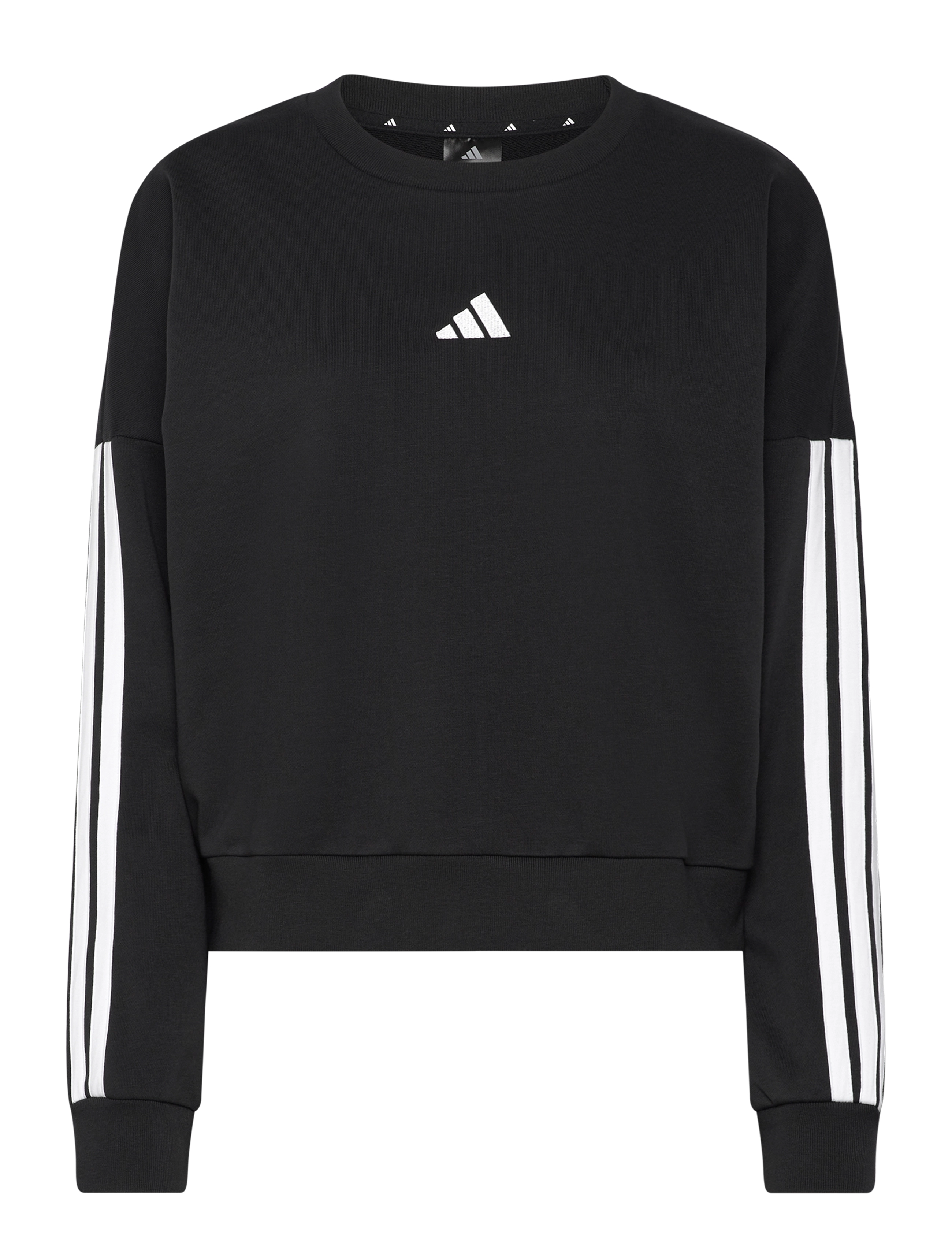 adidas Sportswear W 3S FT SWT - Kleidung - BLACK/WHITE / black