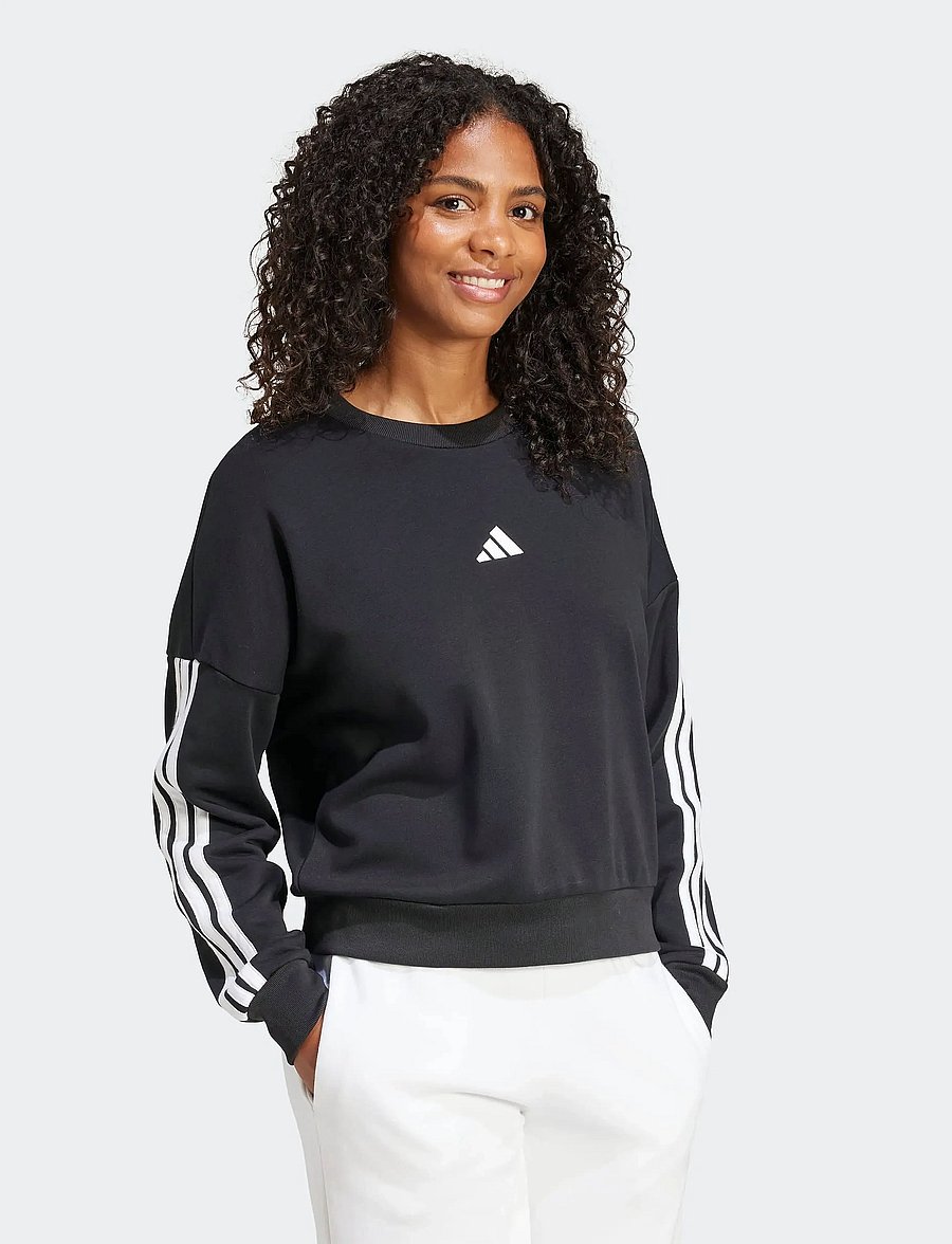 adidas Sportswear - W 3S FT SWT - black/white - 0