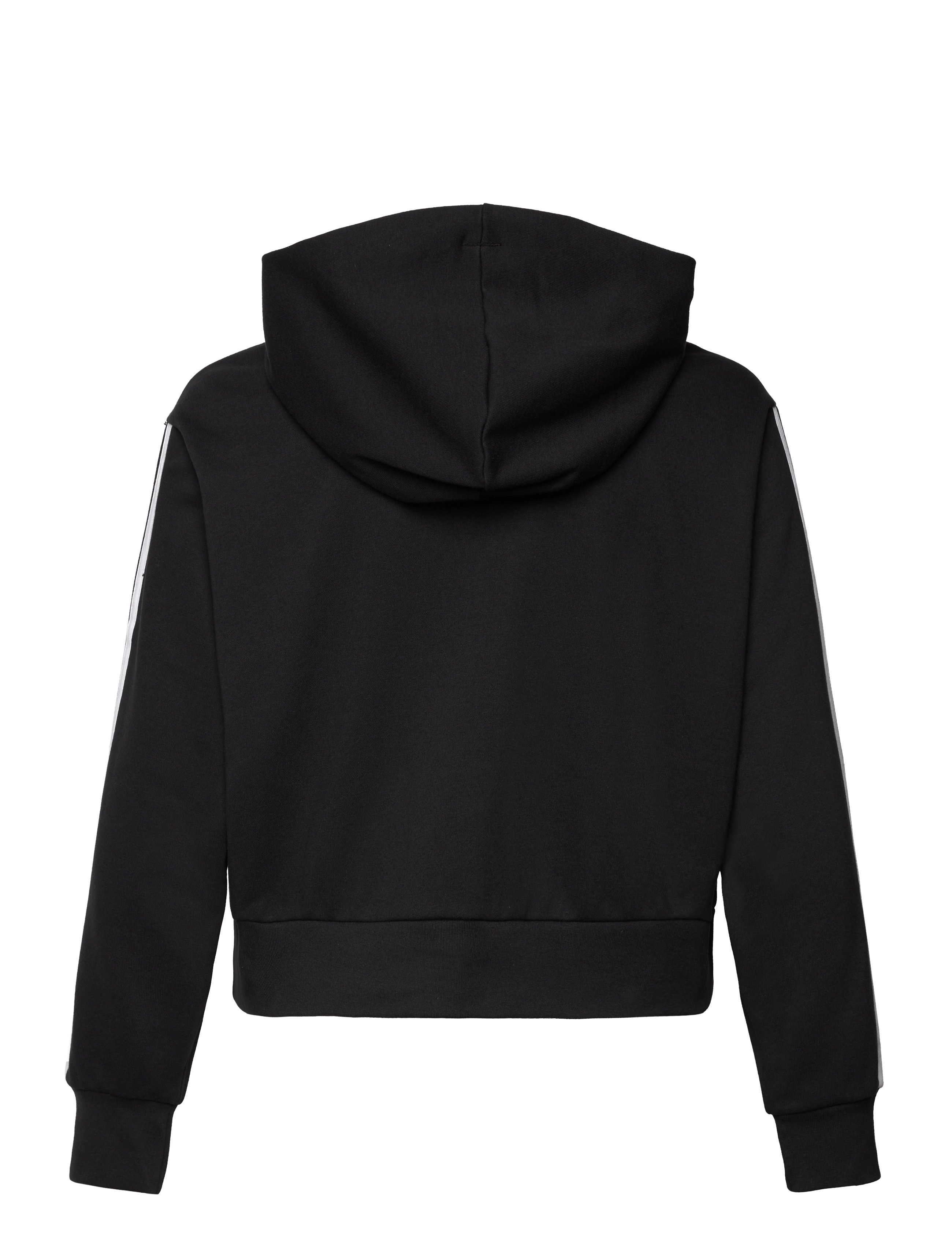 adidas Sportswear - W 3S FT QZHD IN - kapuutsiga dressipluusid - black/white - 2