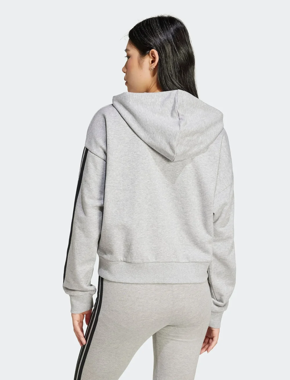 ★人気★ Adidas W 3S FT FZ HD Jacket Women's Wonder Bauxite adidas Sportswear W 3s Ft Fz Hd (ASRJE0055) - Hoodies