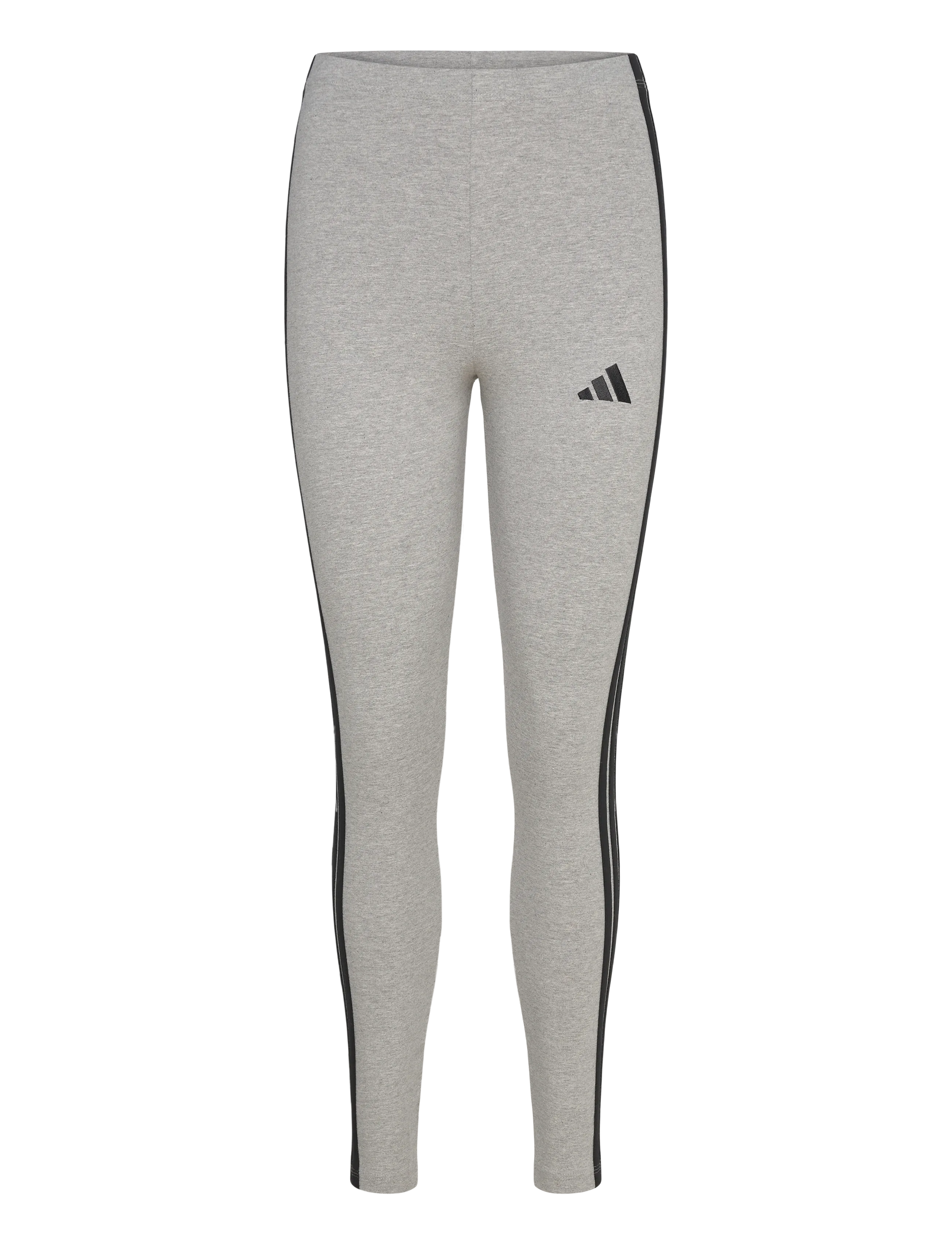 adidas Sportswear W 3S SJ LEG - Løpe- og treningstights - MGREYH/BLACK / grey