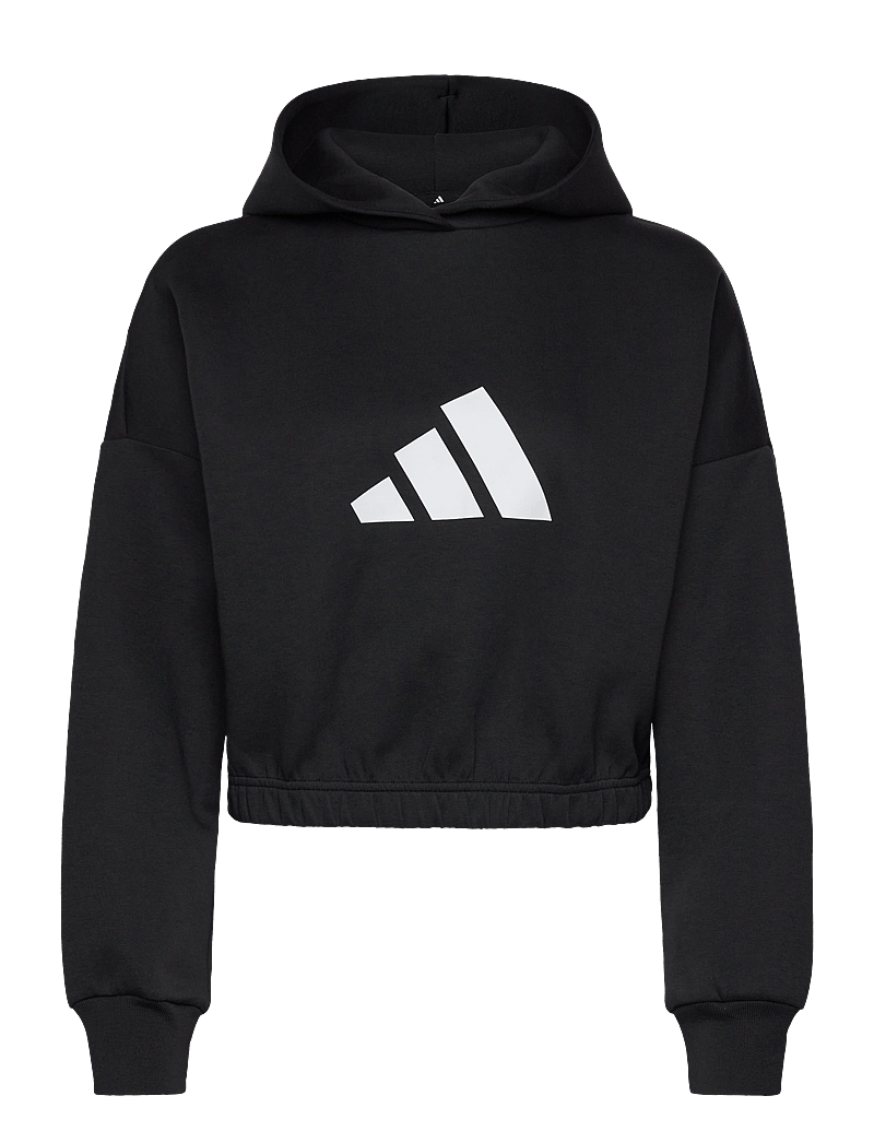 adidas Sportswear - W FI 3B OH HD - kapuutsiga dressipluusid - black - 1