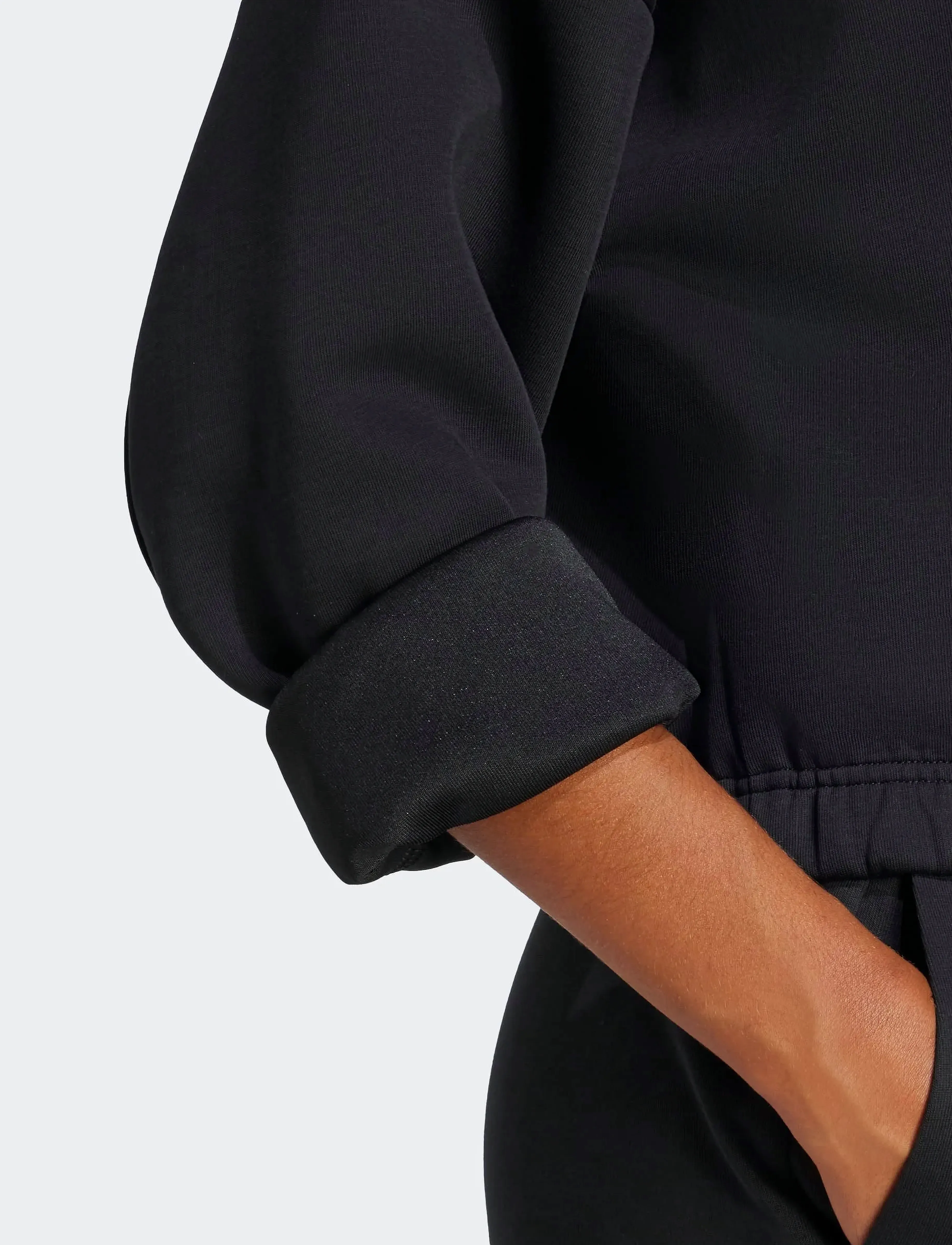 adidas Sportswear - W FI 3B OH HD - hoodies - black - 5