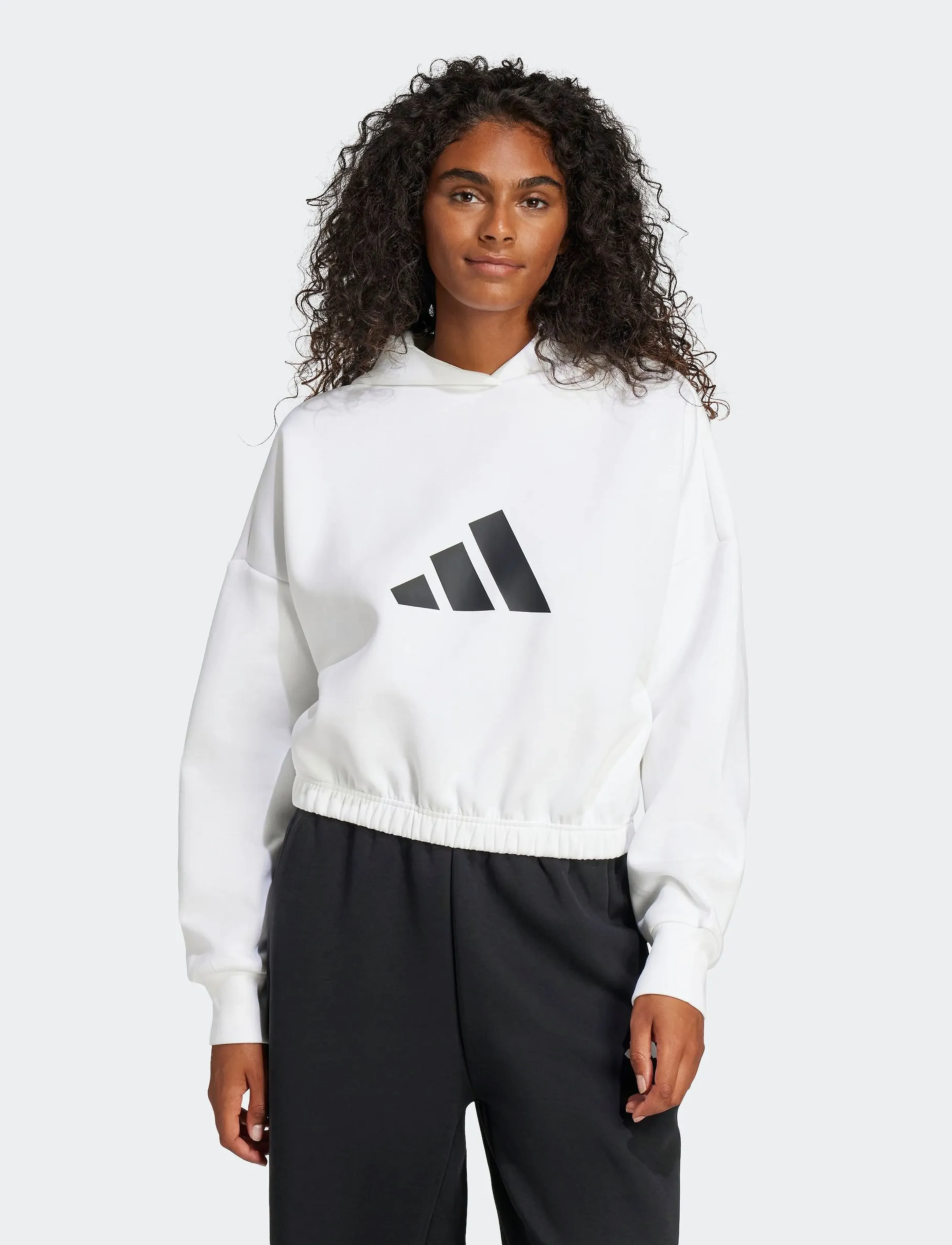 adidas Sportswear - W FI 3B OH HD - kapuzenpullover - white - 3