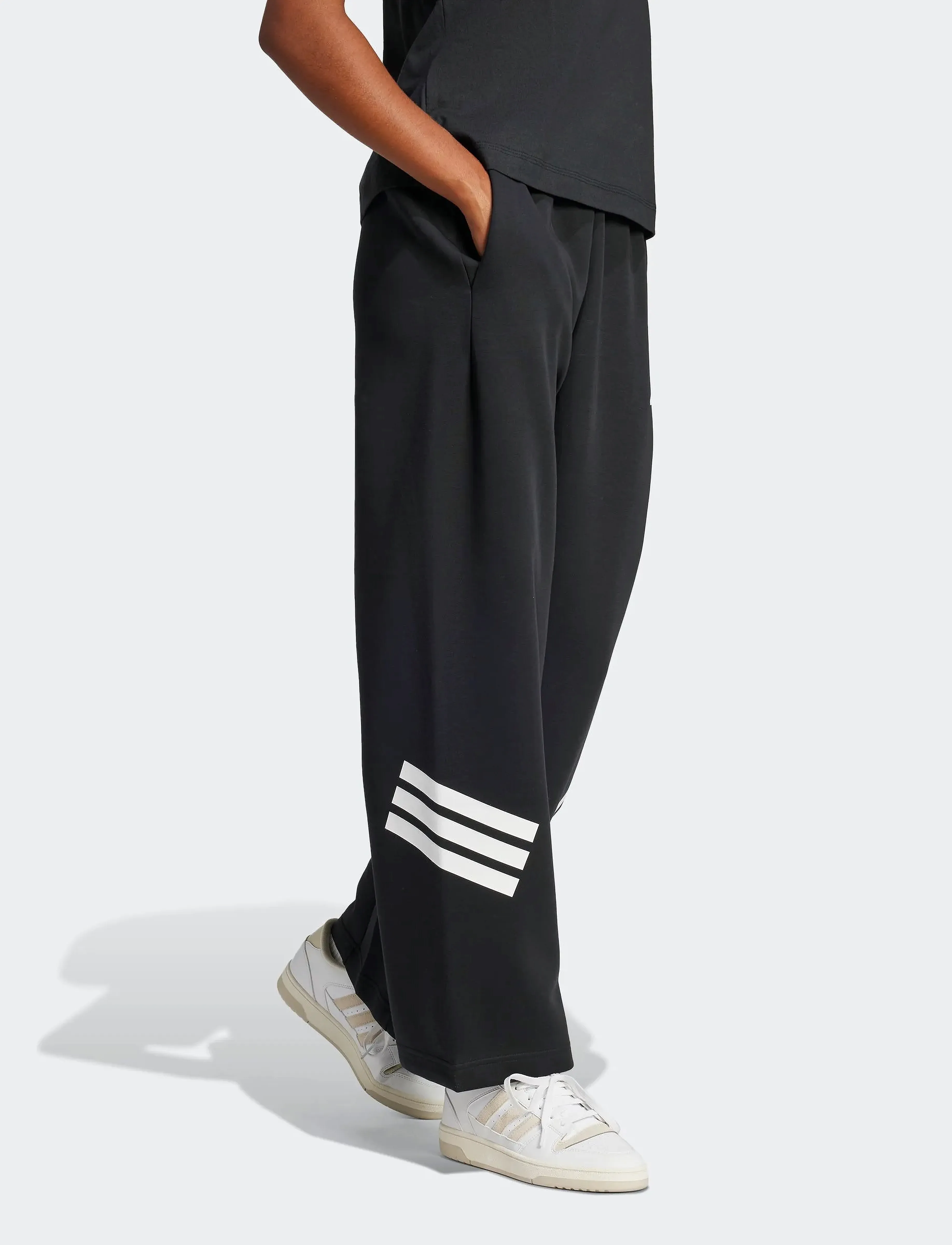adidas Sportswear - W FI 3S OH PT - trainingshosen - black - 4