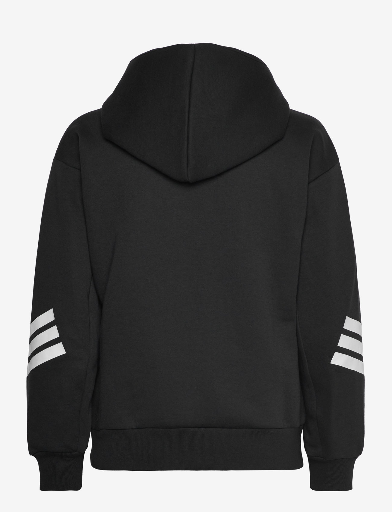 adidas Sportswear - W FI 3S FZ HD - huvtröjor - black - 2