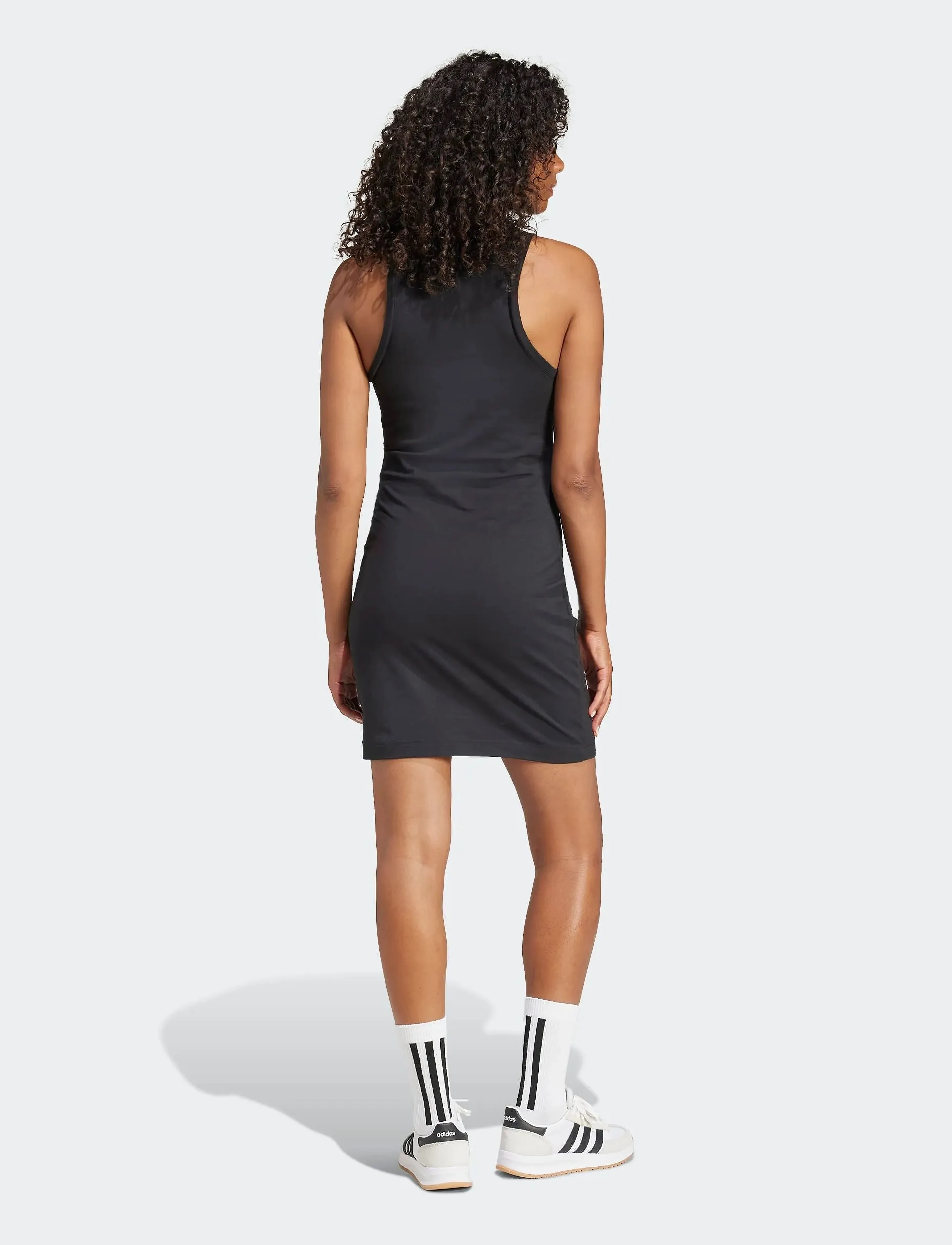 adidas Sportswear - W FI SL DRESS - sukienki - black - 3