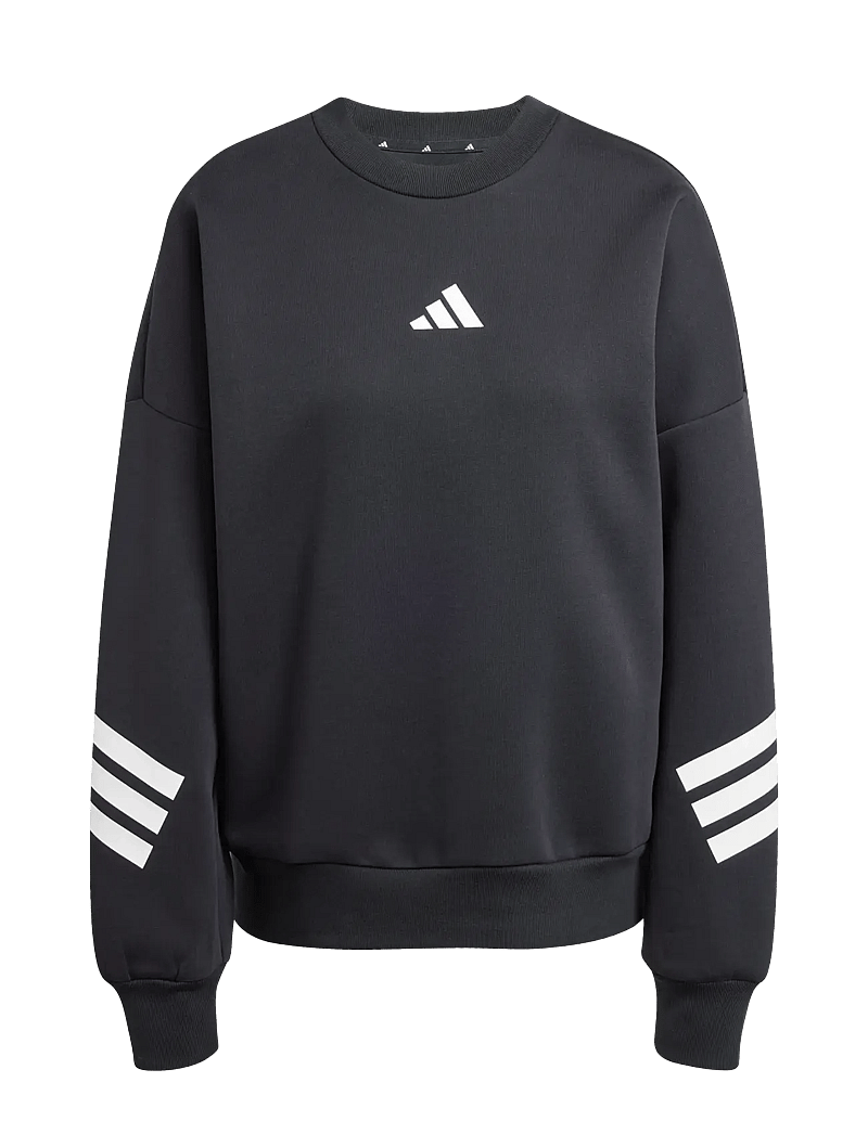 adidas Sportswear - W FI 3S SWT - sweatshirts - black - 1