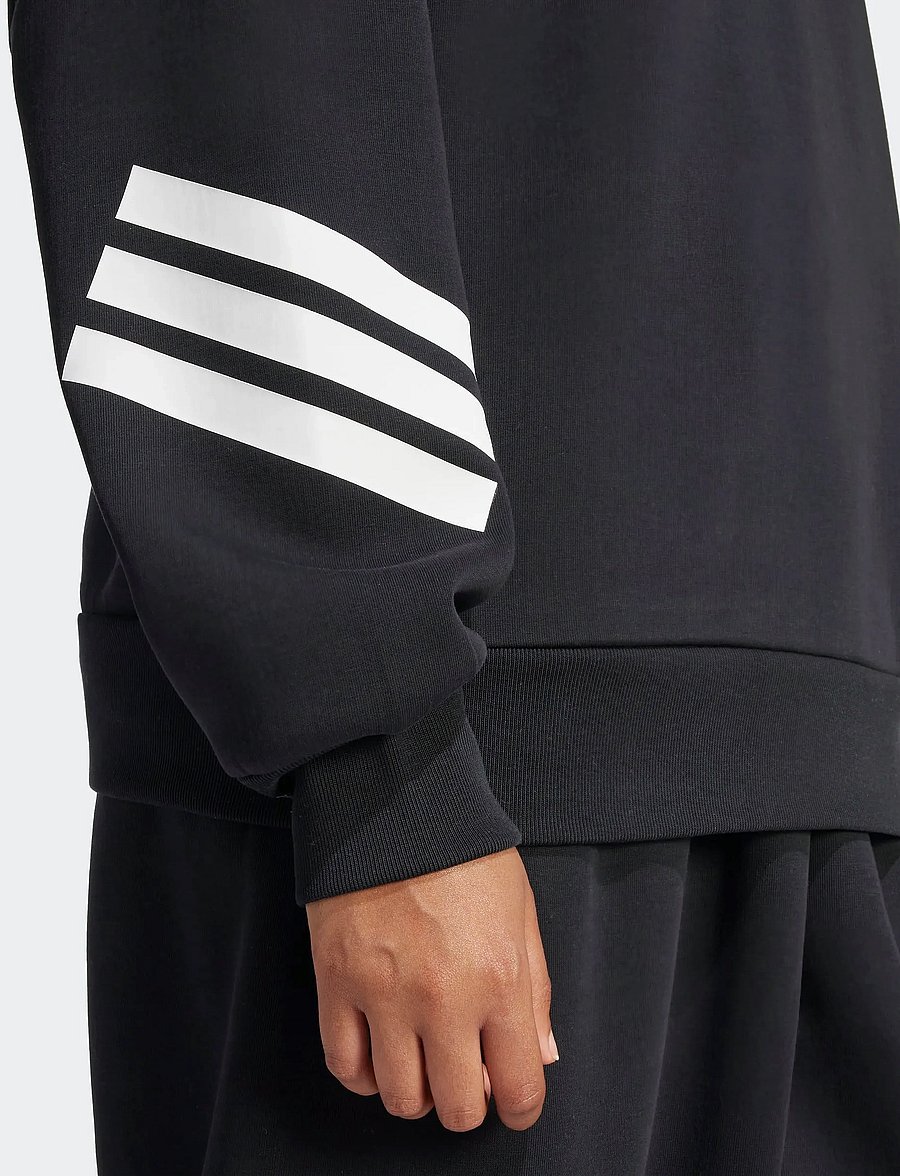 adidas Sportswear - W FI 3S SWT - sweatshirts - black - 5