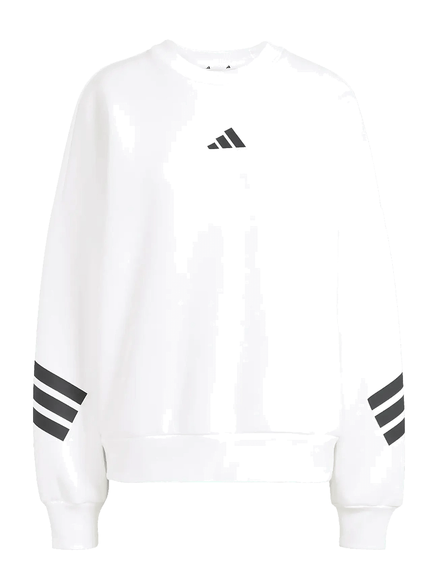 adidas Sportswear - W FI 3S SWT - sweatshirts - white - 1
