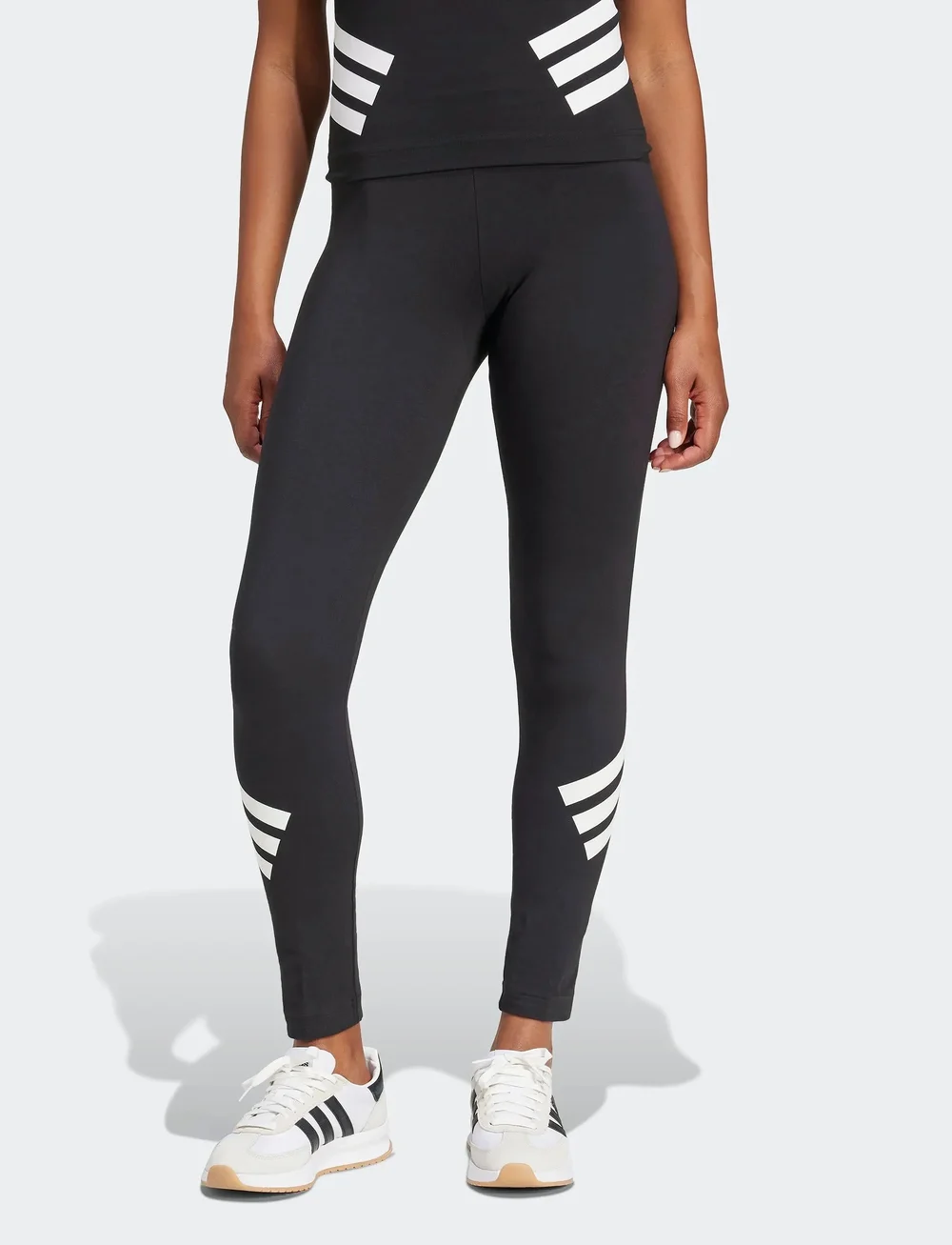 adidas Sportswear - W FI 3S LEGGING - tights - black - 5