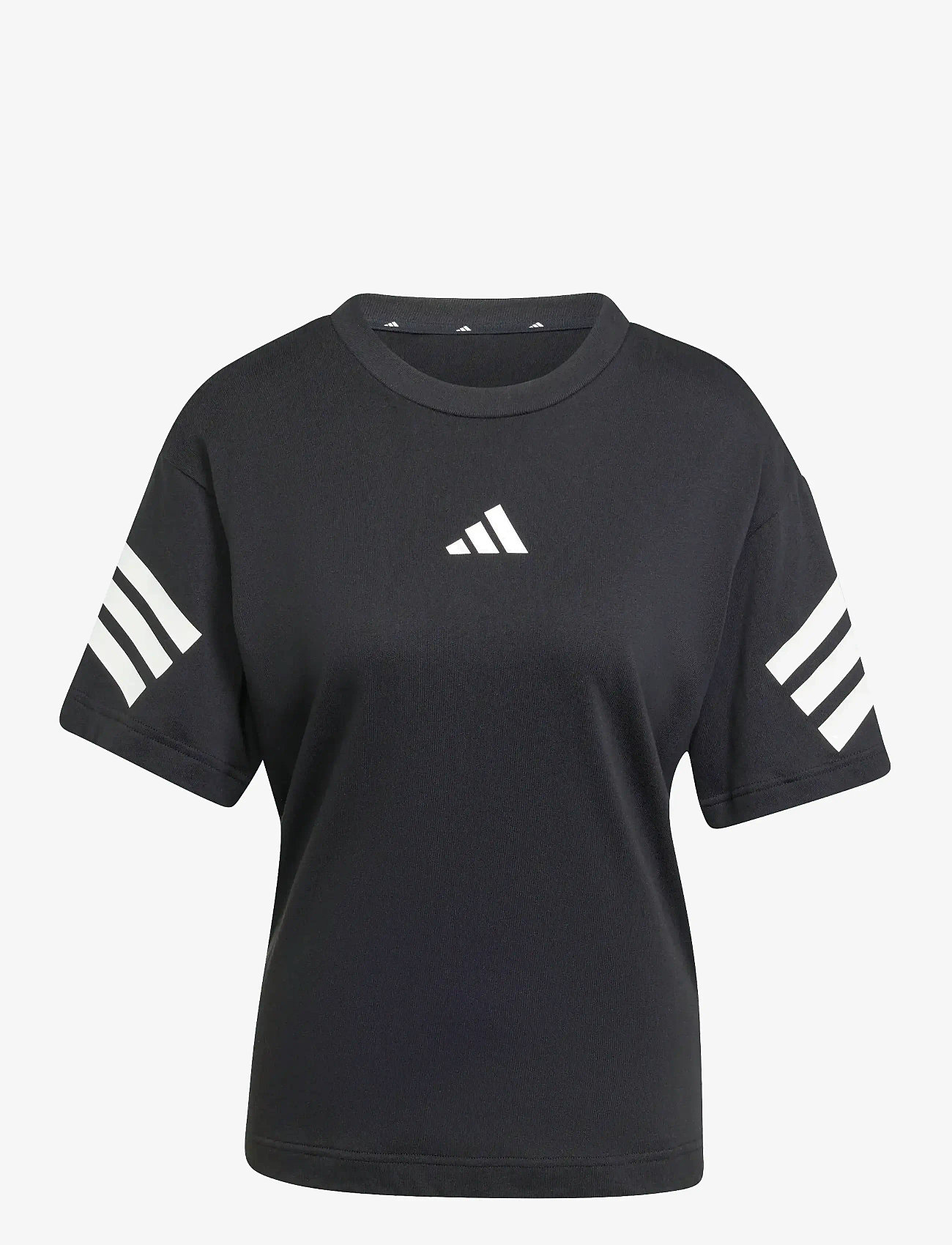 adidas Sportswear - W FI 3S TEE - t-shirts - black - 1