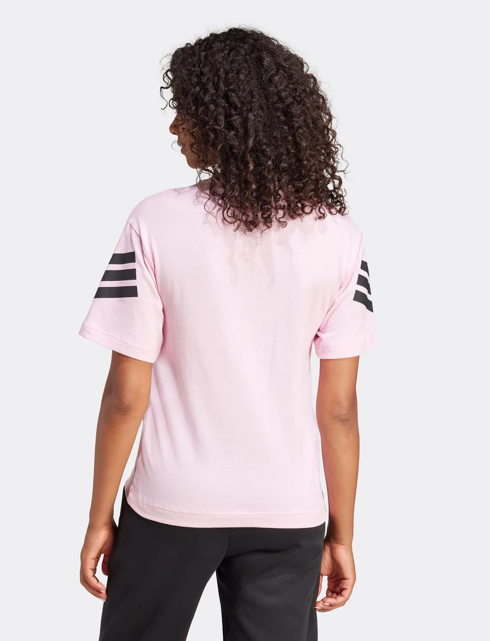 adidas Sportswear - W FI 3S TEE - t-shirts - trupnk - 2